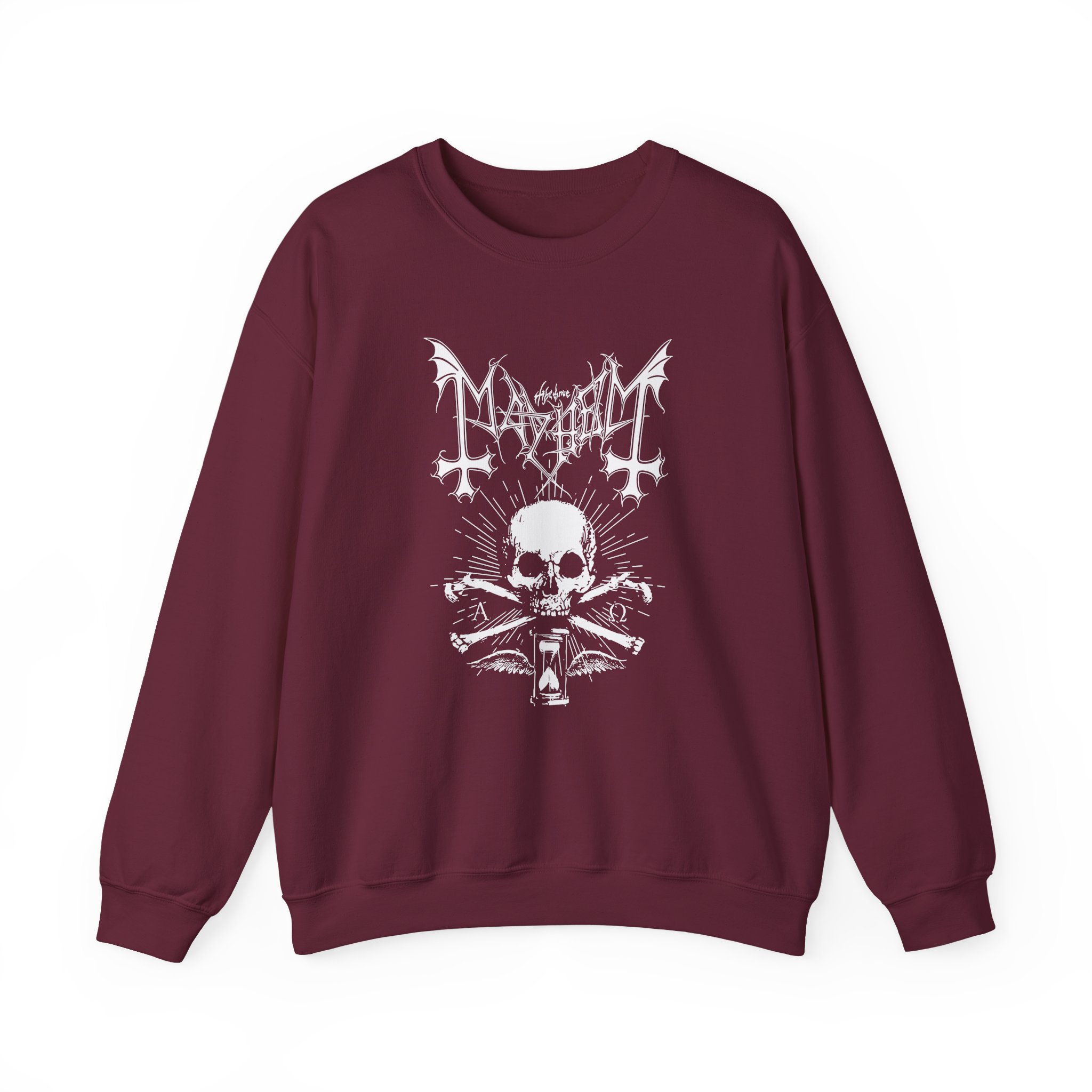 Mayhem Death Unisex Heavy Blendâ„¢ Crewneck Sweatshirt