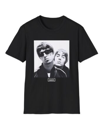Oasis Liam & Noel Unisex Softstyle T-Shirt