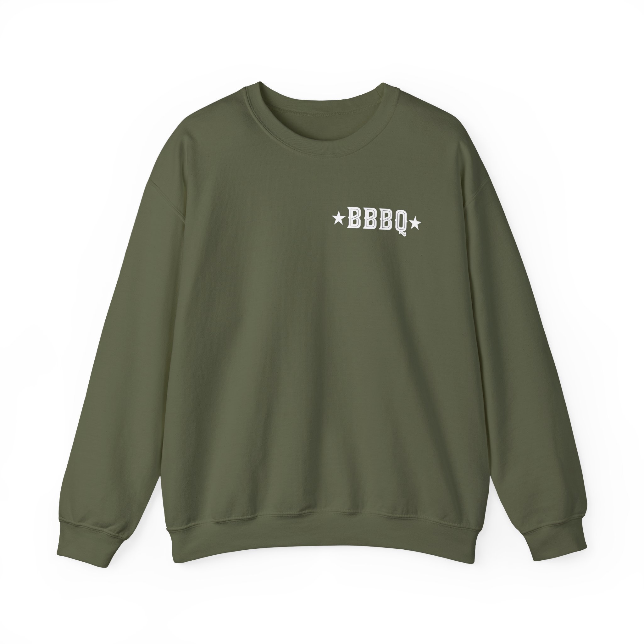 Foo Fighters Backbeat Bbq Logo Unisex Heavy Blendâ„¢ Crewneck Sweatshirt