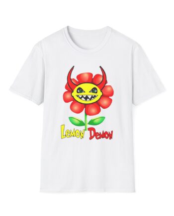 Lemon Demon Flower Unisex Softstyle T-Shirt