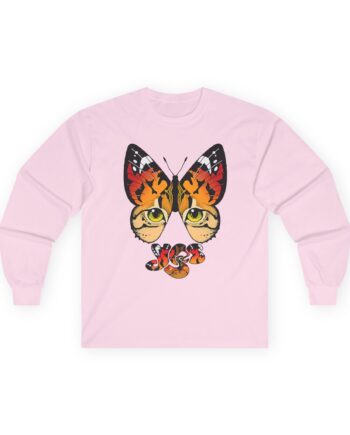 Yes Monarch Eyes Logo Unisex Ultra Cotton Long Sleeve Tee