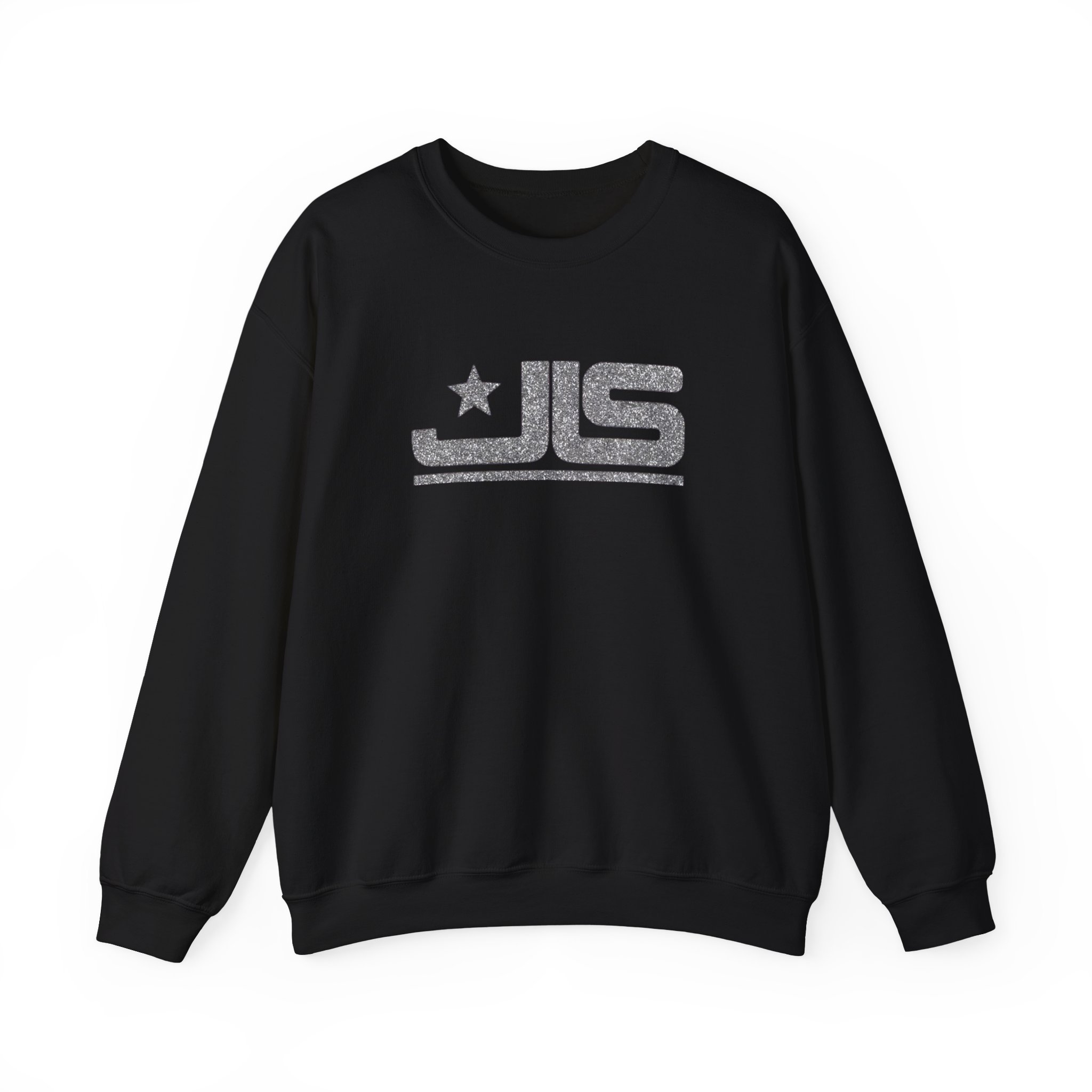 JLS, Everybody Say JLS Glitter Unisex Heavy Blendâ„¢ Crewneck Sweatshirt