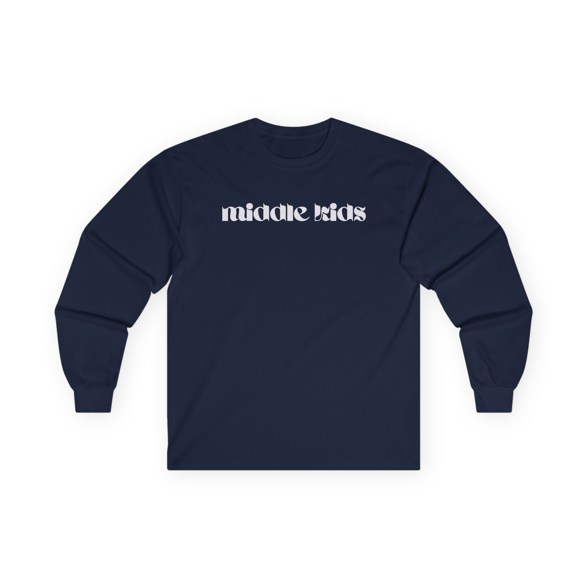 Middle Kids Logo Unisex Ultra Cotton Long Sleeve Tee