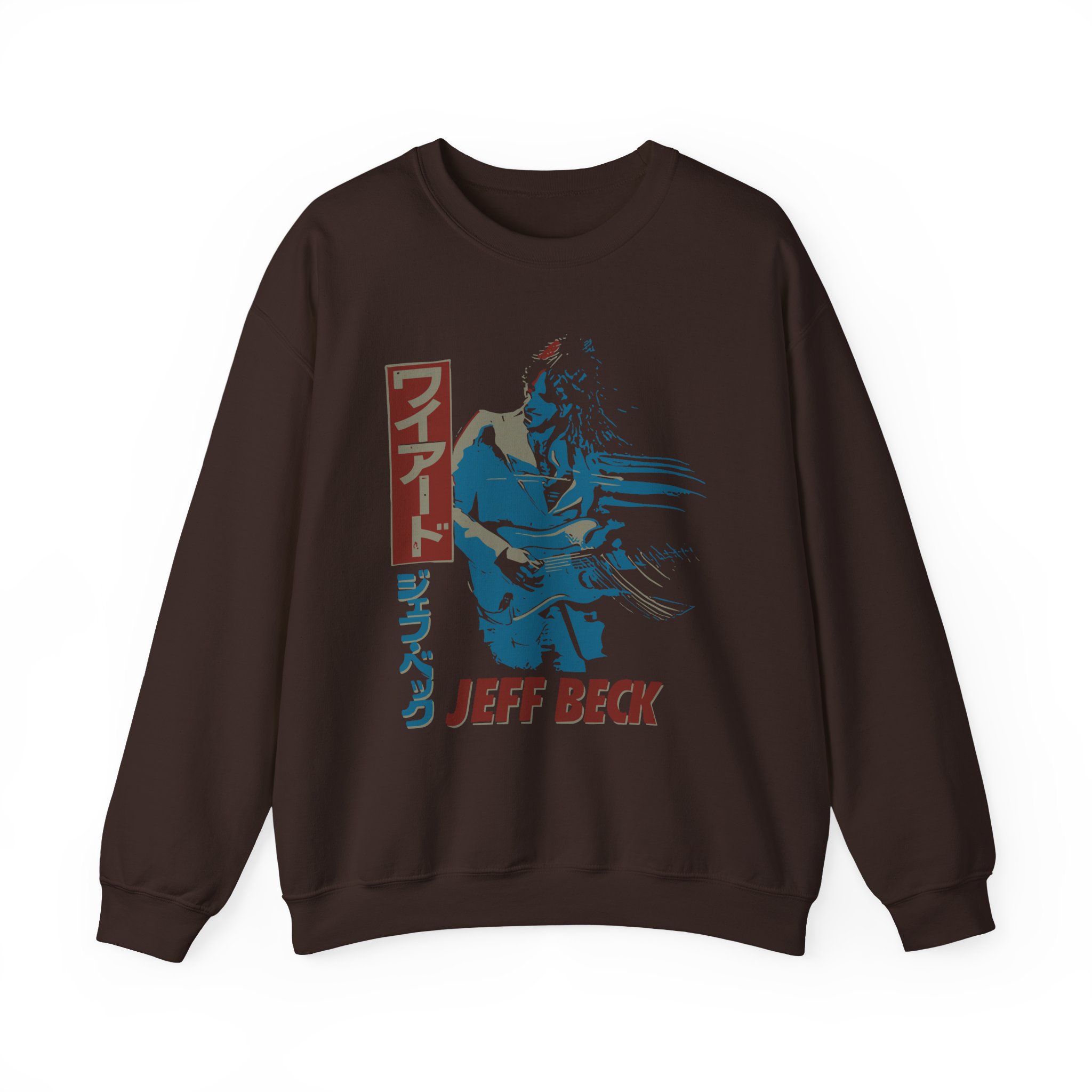 Jeff Beck Wind Unisex Heavy Blendâ„¢ Crewneck Sweatshirt
