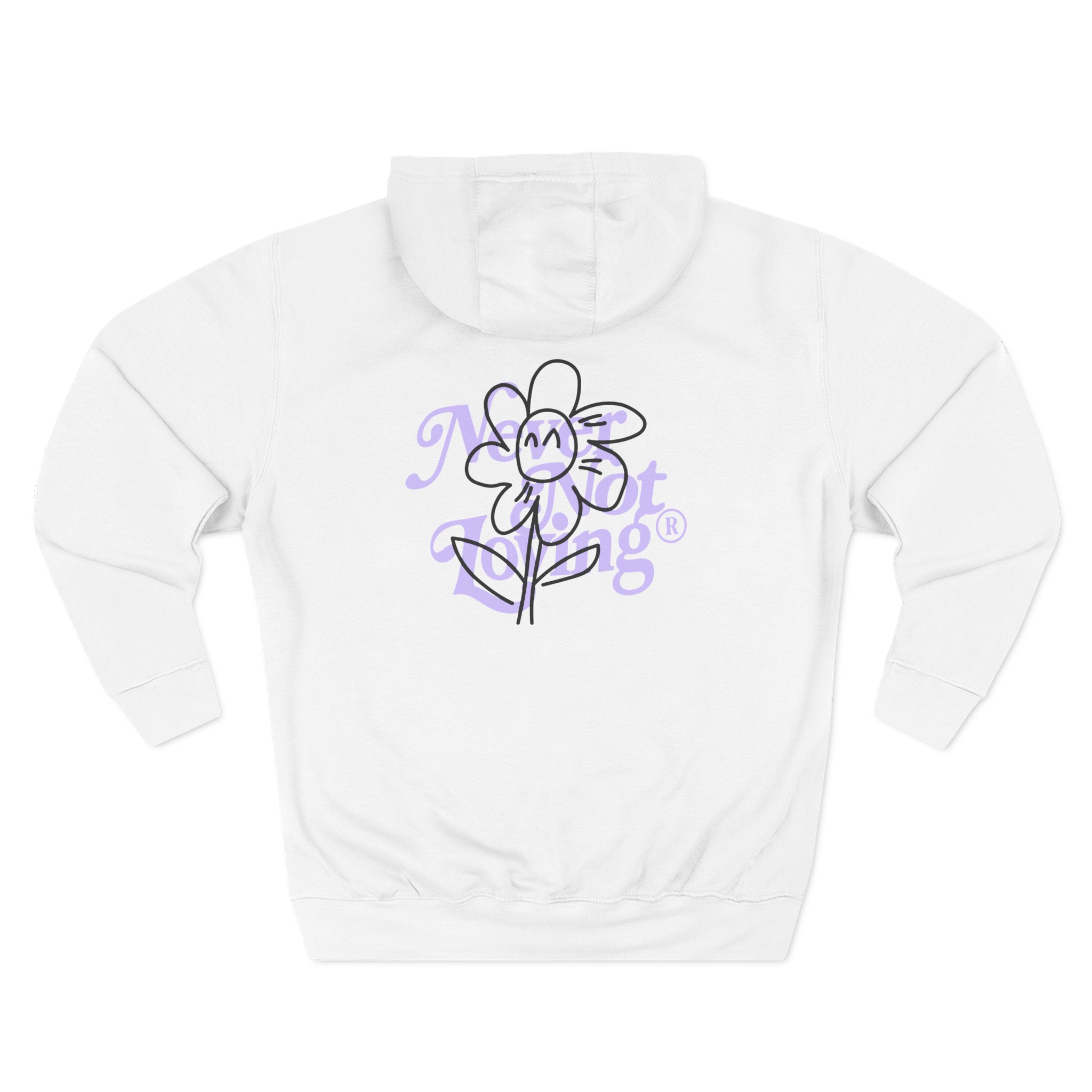 Montez Never Not Loving Three-Panel Fleece Hoodie