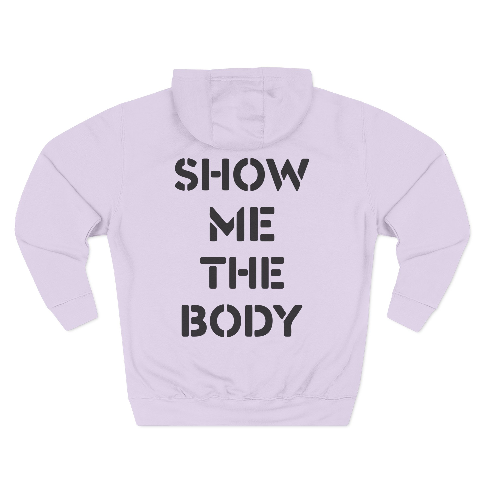 Show Me the Body Boot Three-Panel Fleece Hoodie