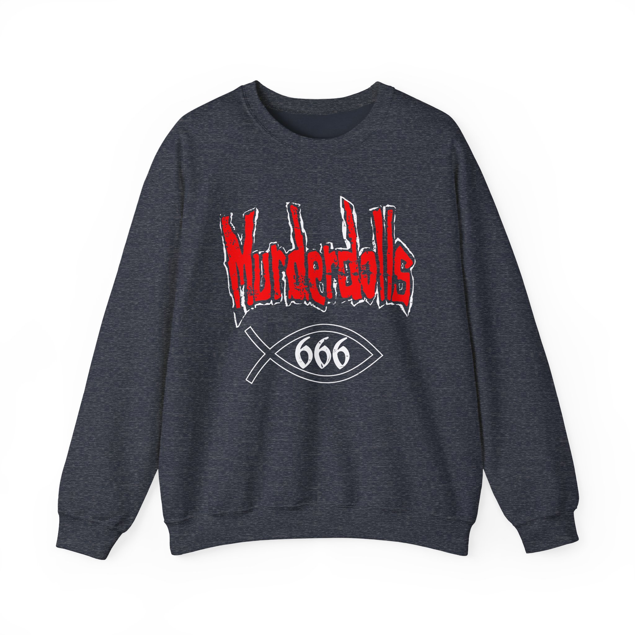 Vintage Early 00s Murderdolls Unisex Heavy Blendâ„¢ Crewneck Sweatshirt