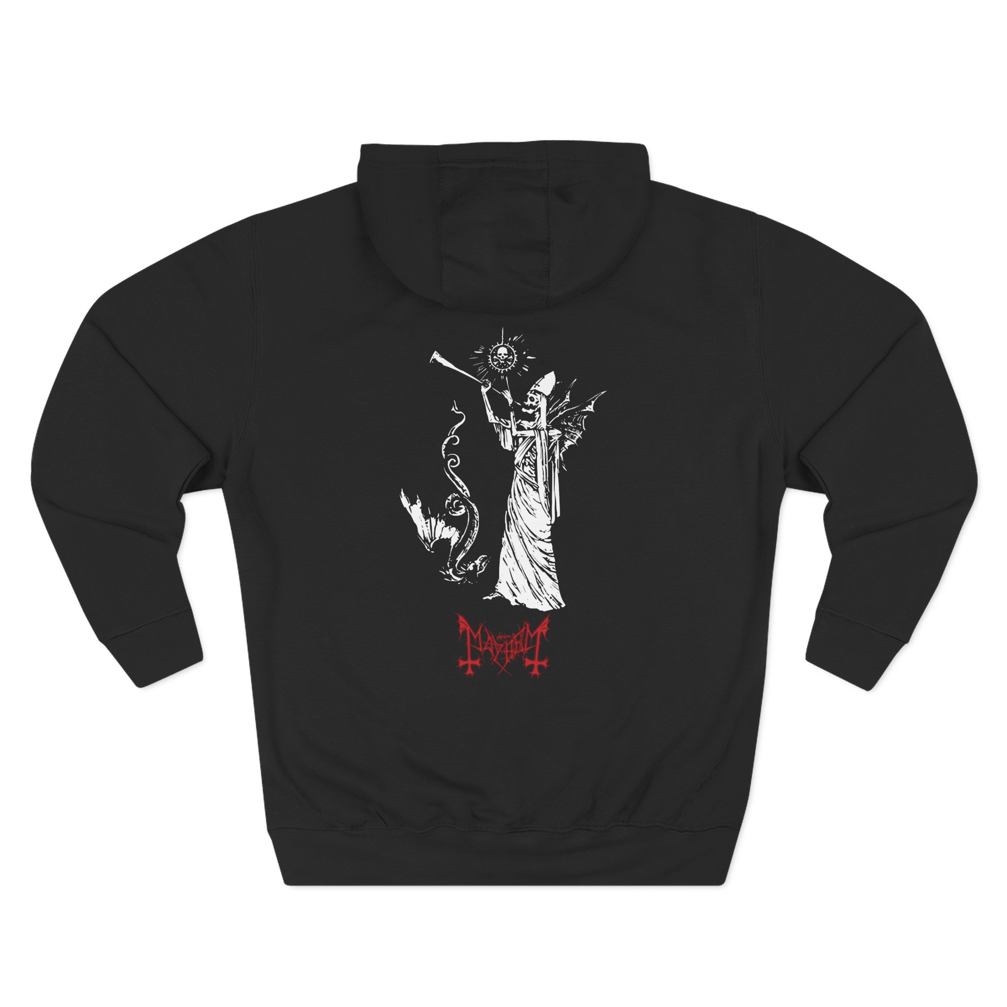 Mayhem Death Dealer Three-Panel Fleece Hoodie