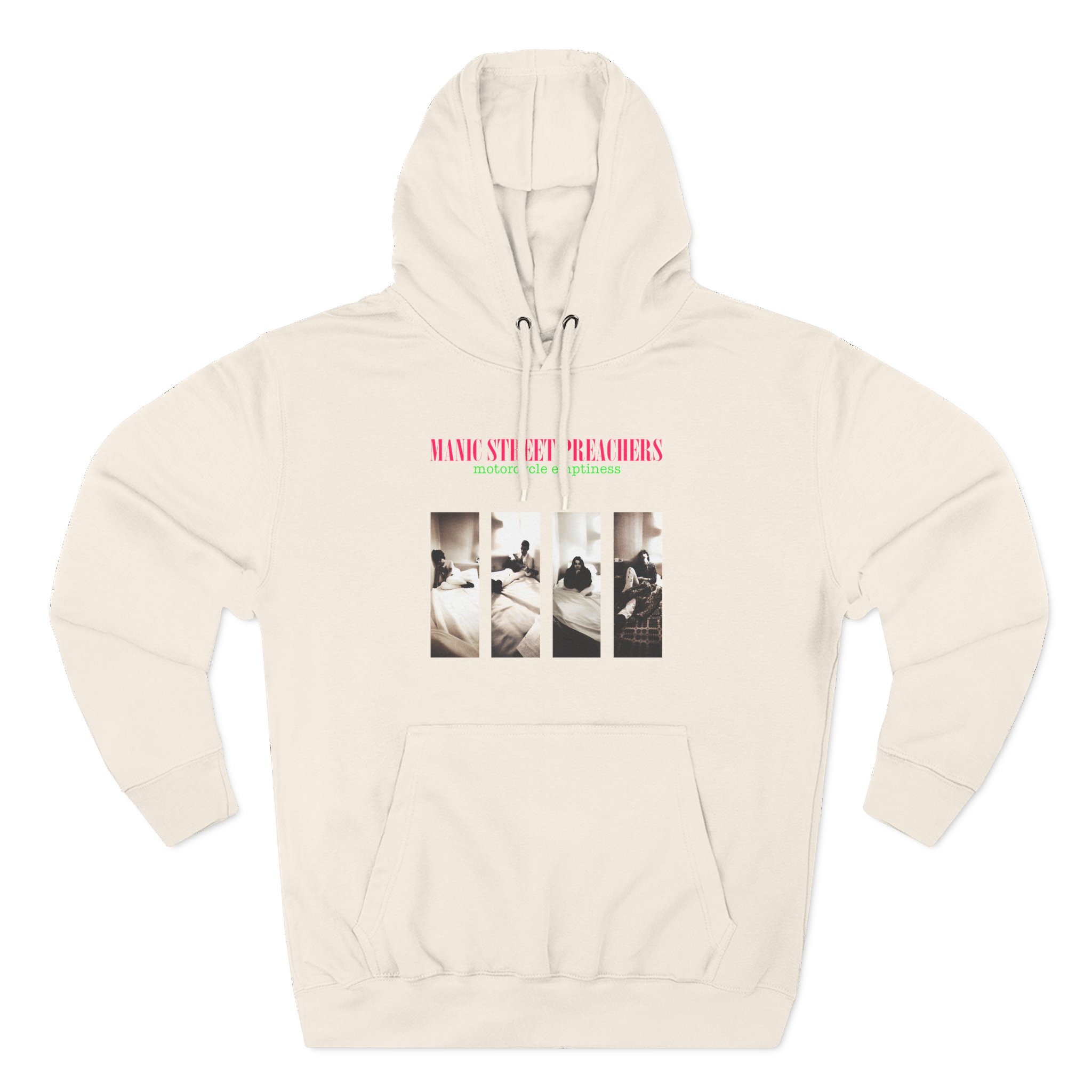 Manic Street Preachers Motorcycle Emptiness Photo Lilac Three-Panel Fleece Hoodie