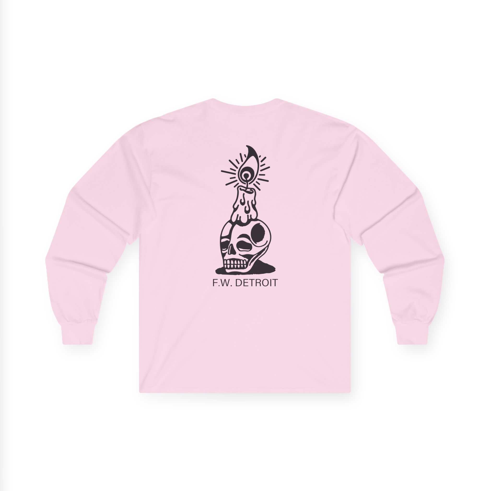 Fireworks Skull Unisex Ultra Cotton Long Sleeve Tee