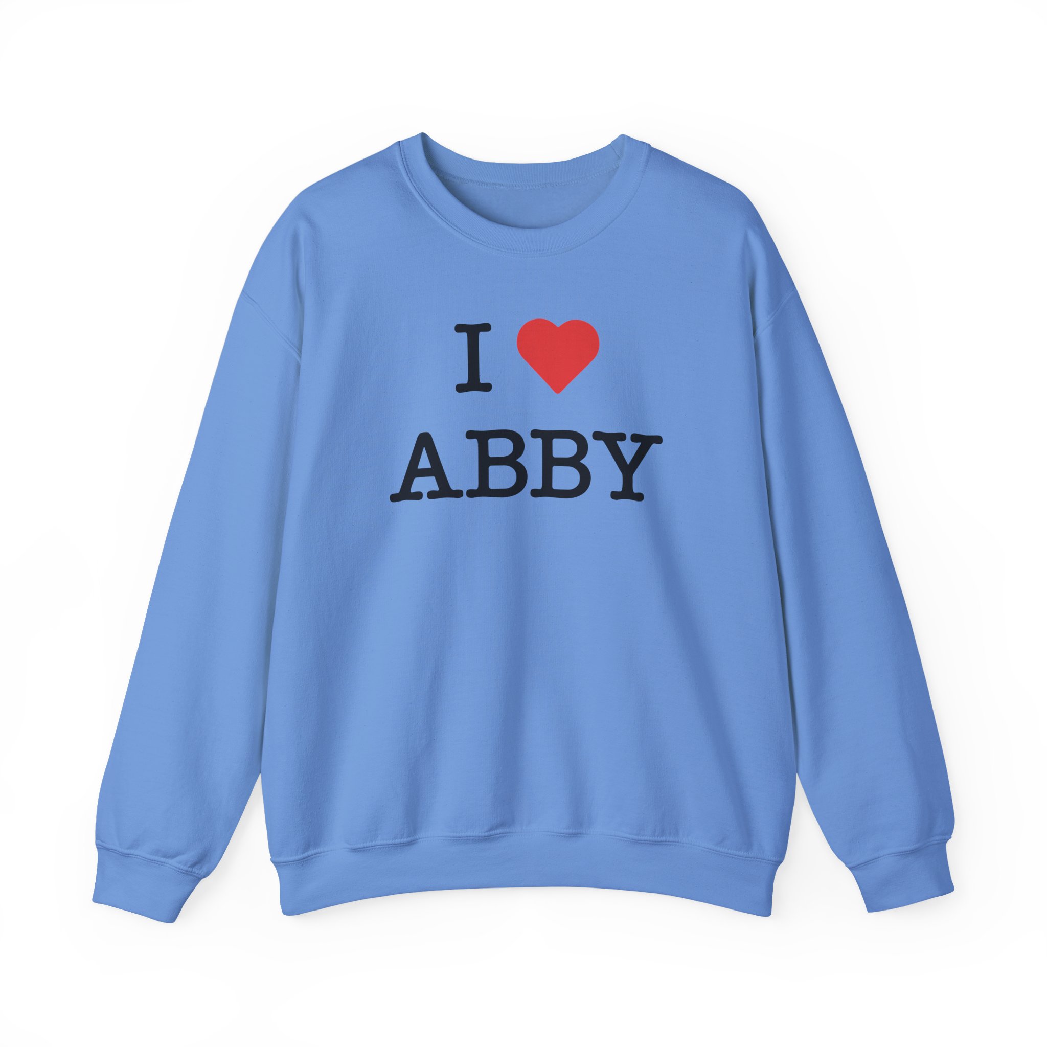 Jon Marianek I Love Abby Unisex Heavy Blendâ„¢ Crewneck Sweatshirt