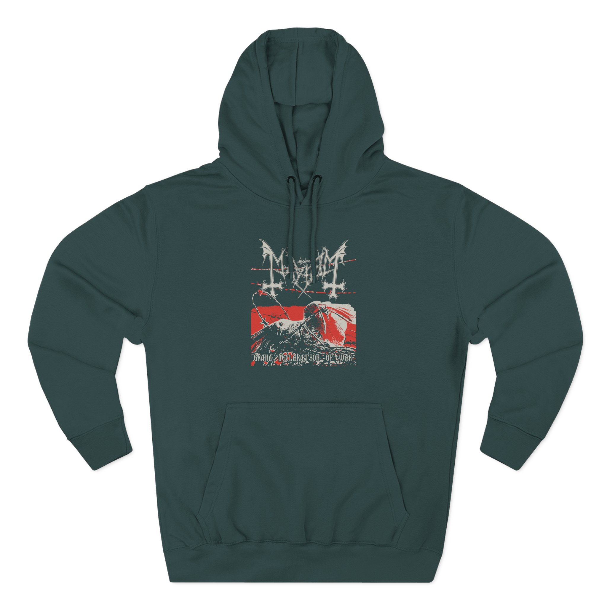Mayhem Grand Declaration of War Three-Panel Fleece Hoodie