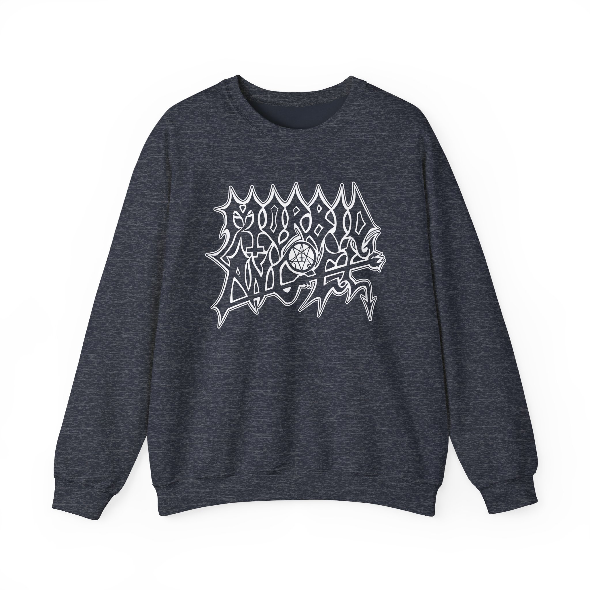 Morbid Angel Logo Unisex Heavy Blendâ„¢ Crewneck Sweatshirt