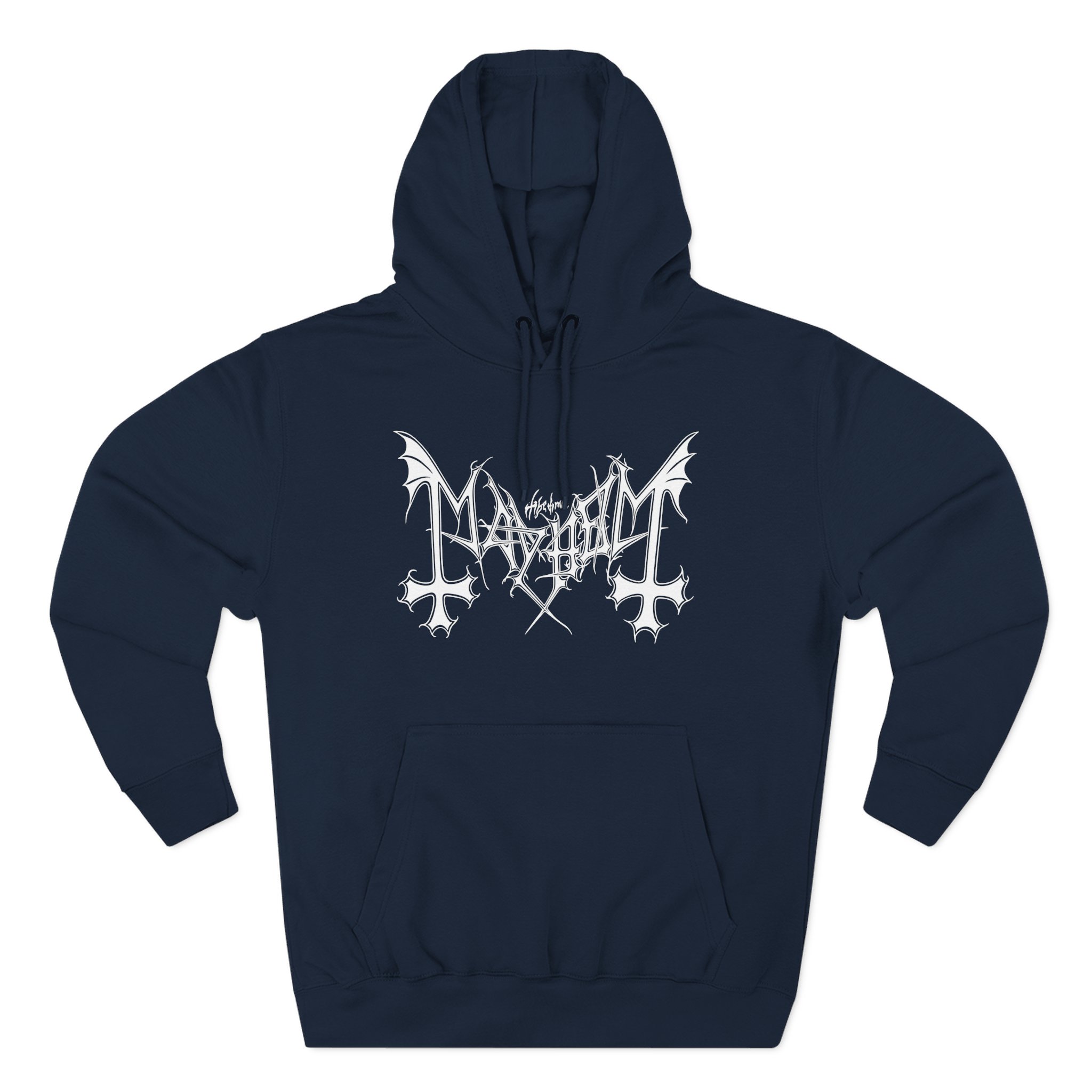 Mayhem Logo Three-Panel Fleece Hoodie