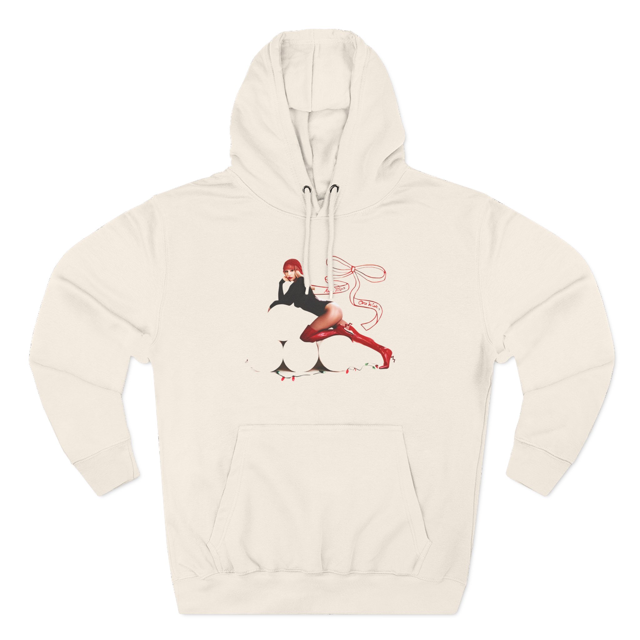 AM Three-Panel Fleece Hoodie