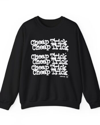 Cheap Trick Stacked Logo Unisex Heavy Blend™ Crewneck Sweatshirt