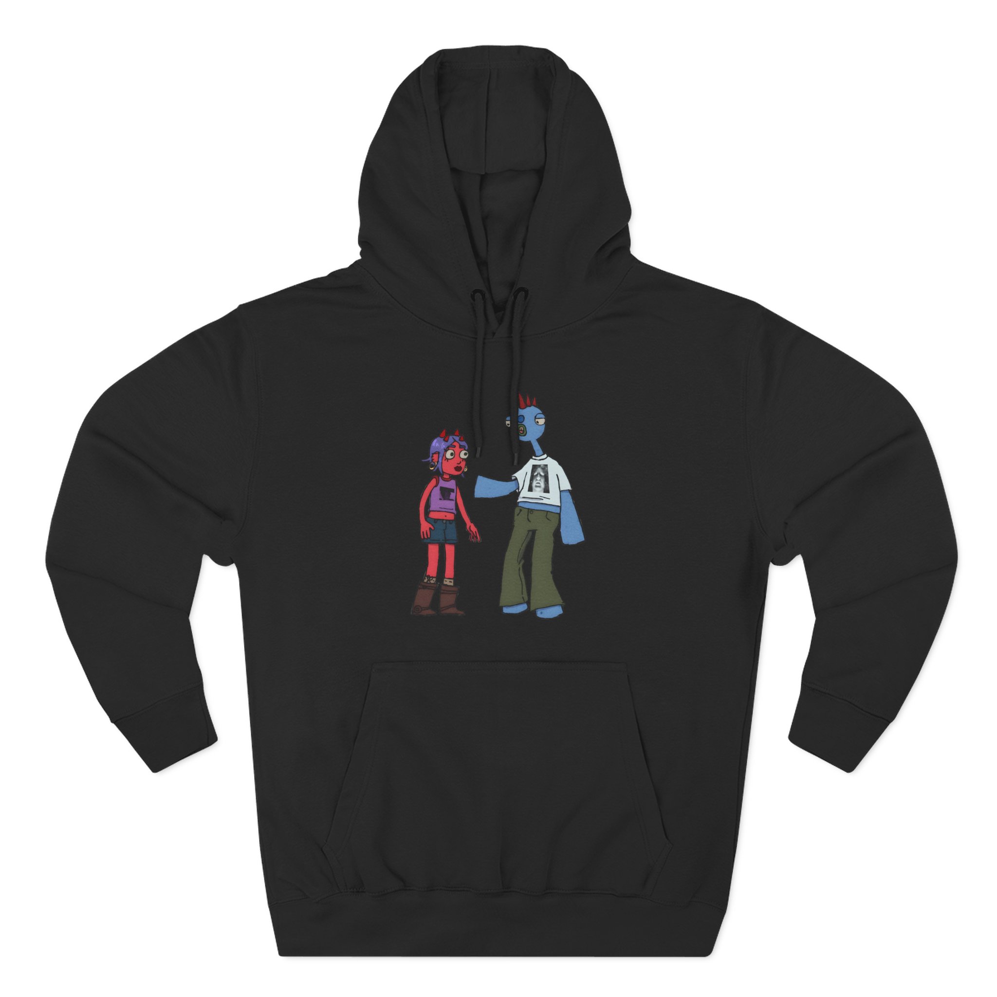 Emergency Intercom Three-Panel Fleece Hoodie