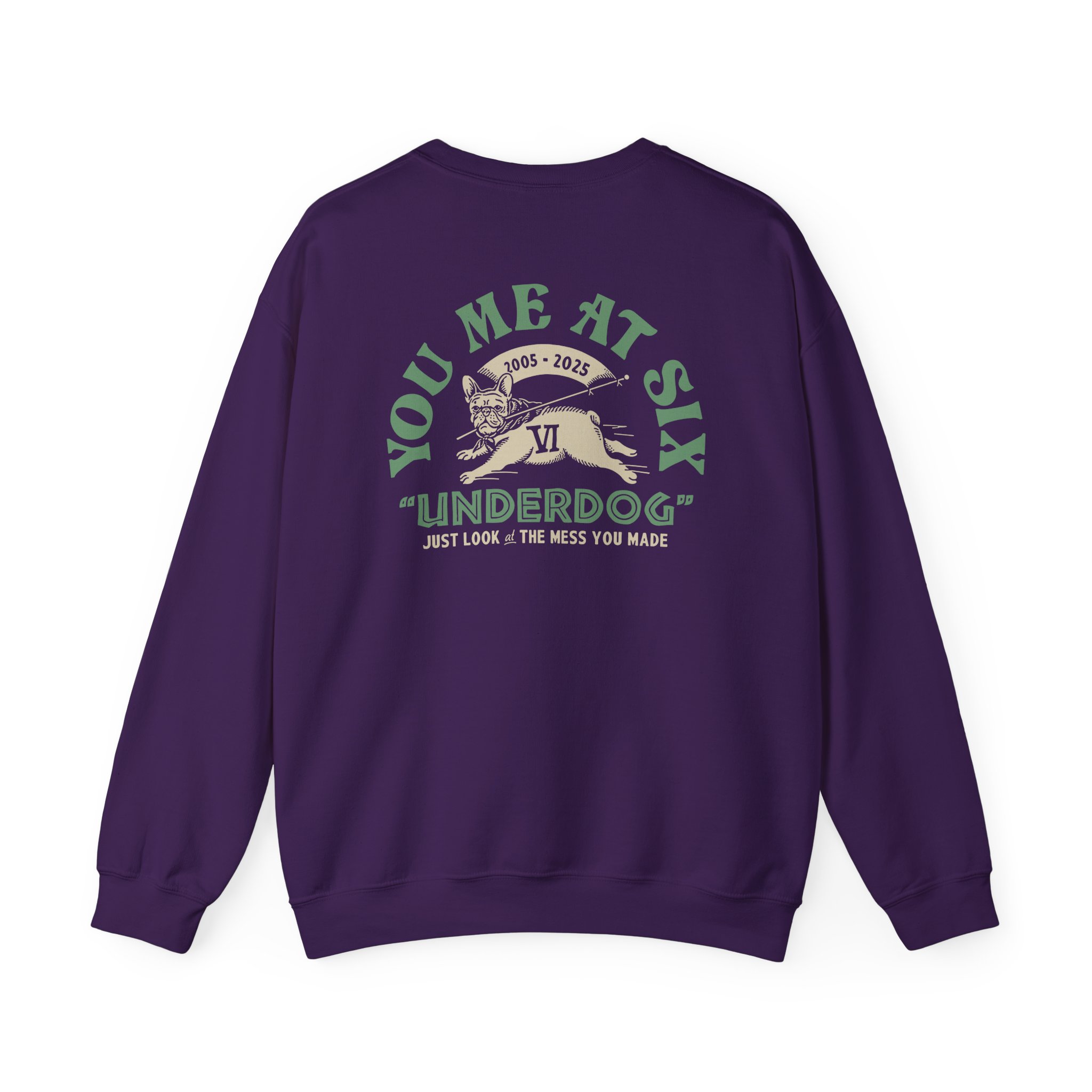 You Me at Six Underdog Unisex Heavy Blendâ„¢ Crewneck Sweatshirt