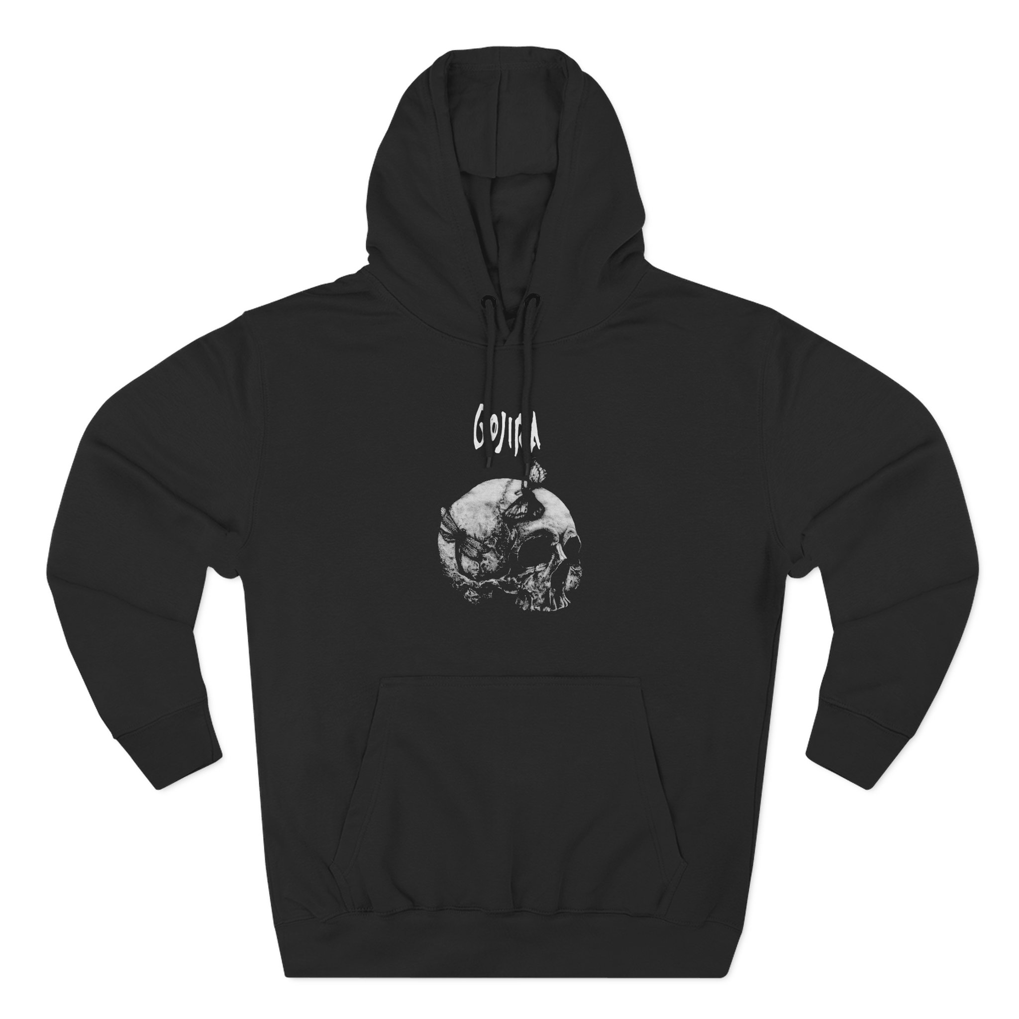 Gojira Moth Skull Three-Panel Fleece Hoodie