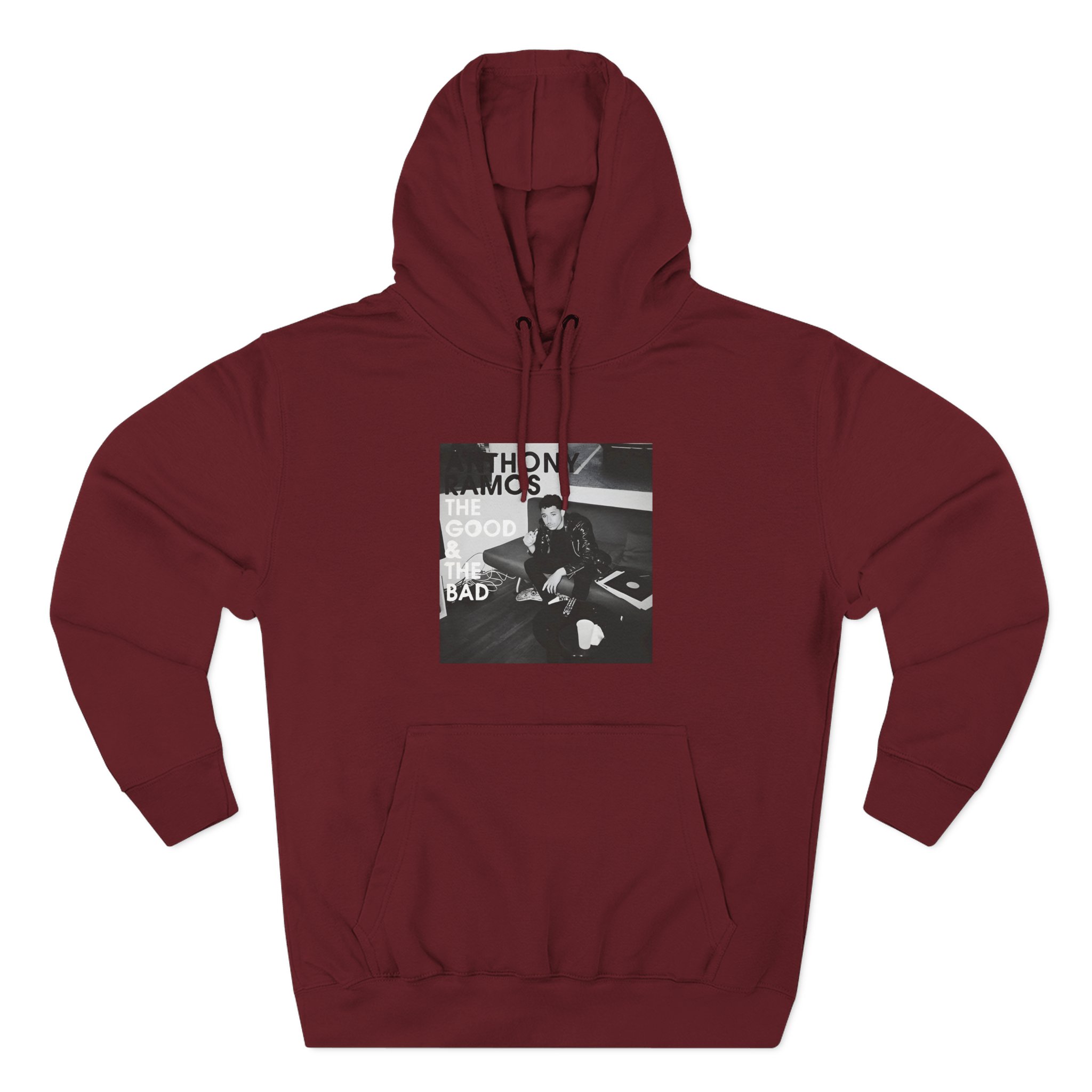 Anthony Ramos the Good & the Bad Album Three-Panel Fleece Hoodie