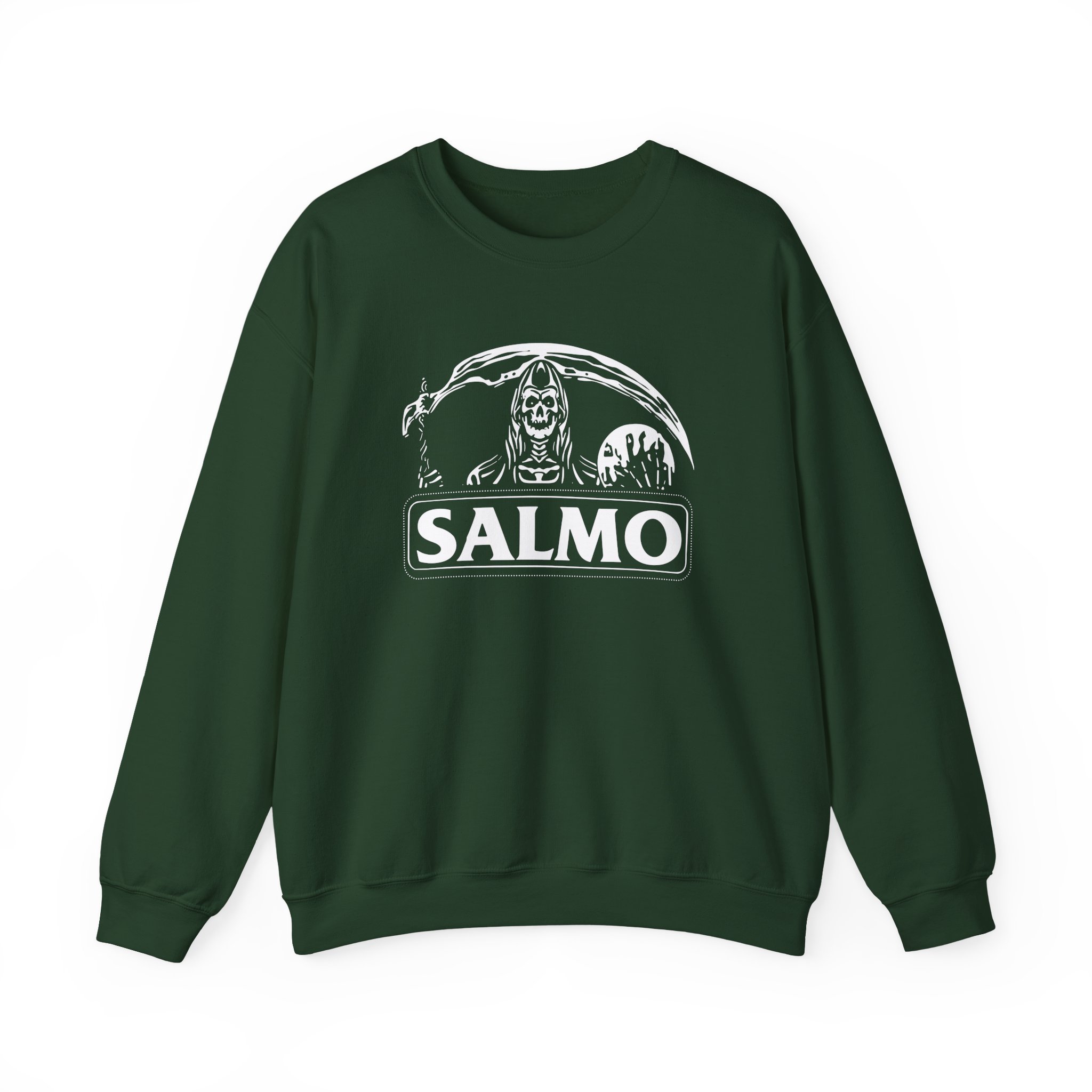 Salmo Santa Muerte Unisex Heavy Blendâ„¢ Crewneck Sweatshirt