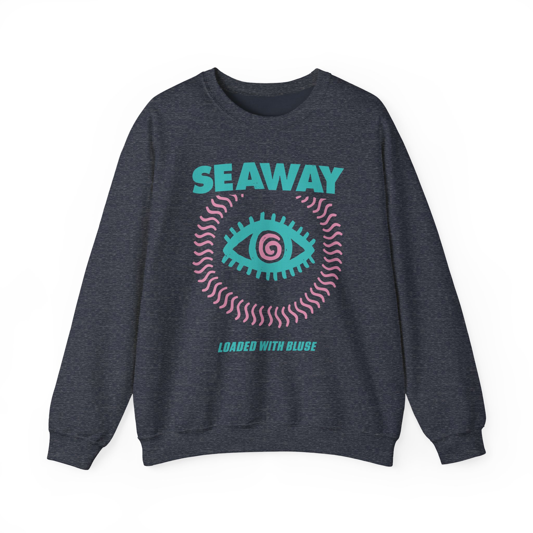 Seaway Spiral Eye Unisex Heavy Blendâ„¢ Crewneck Sweatshirt