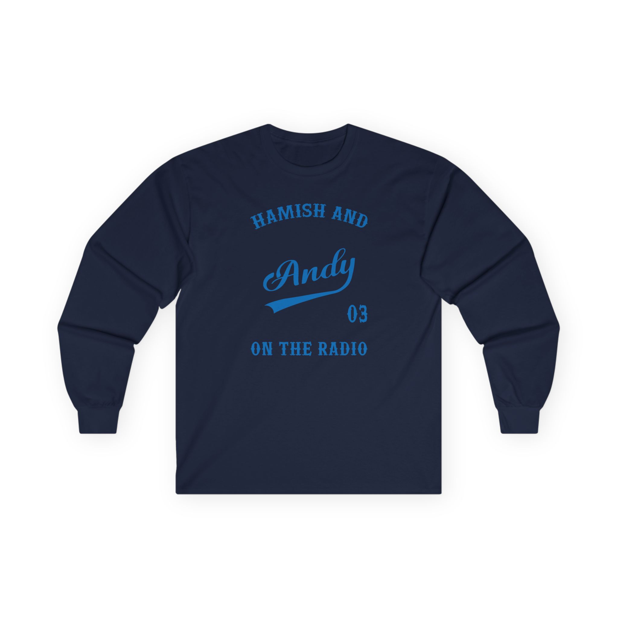 Hamish and Andy Unisex Ultra Cotton Long Sleeve Tee