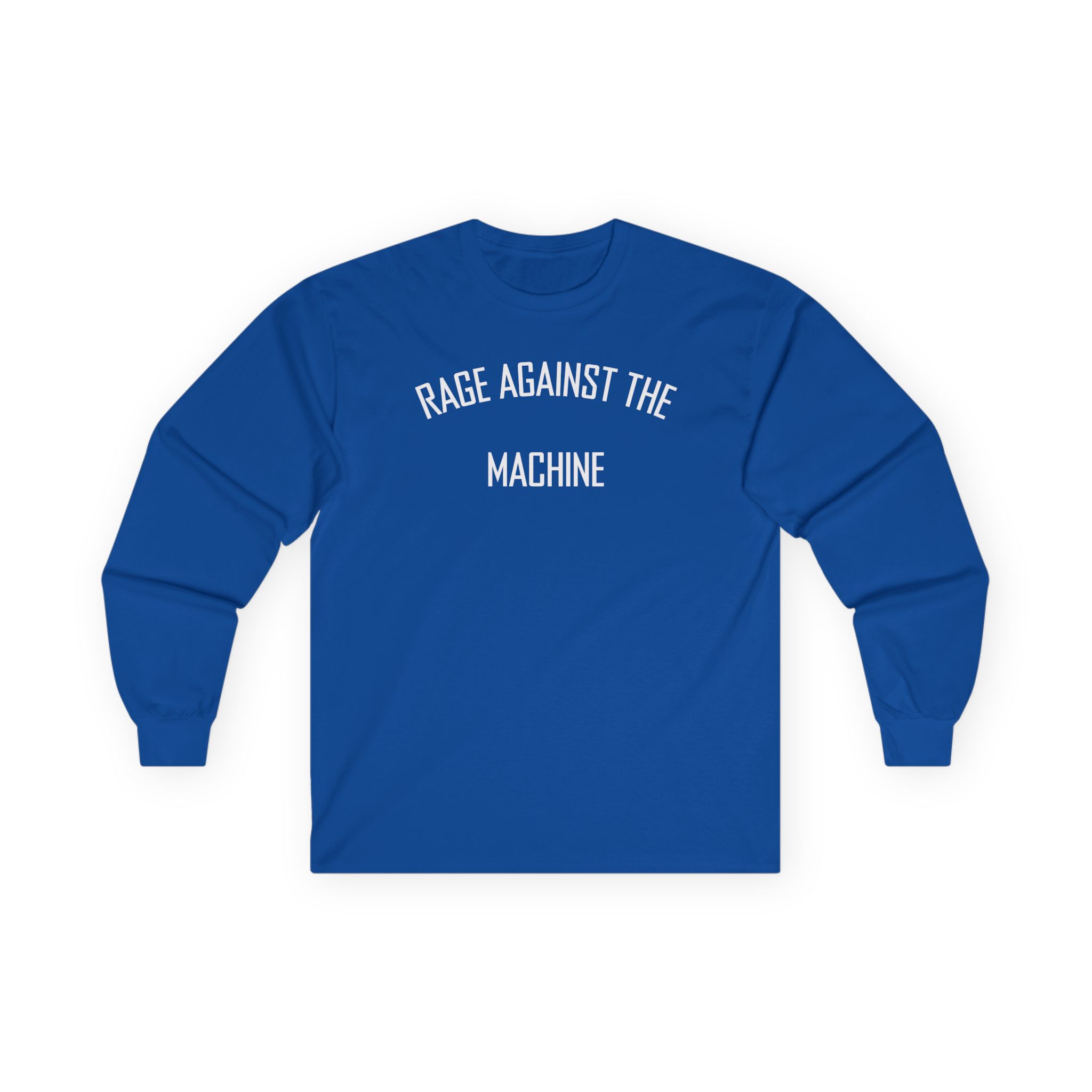 Rage Against the Machine Ratm Text Unisex Ultra Cotton Long Sleeve Tee