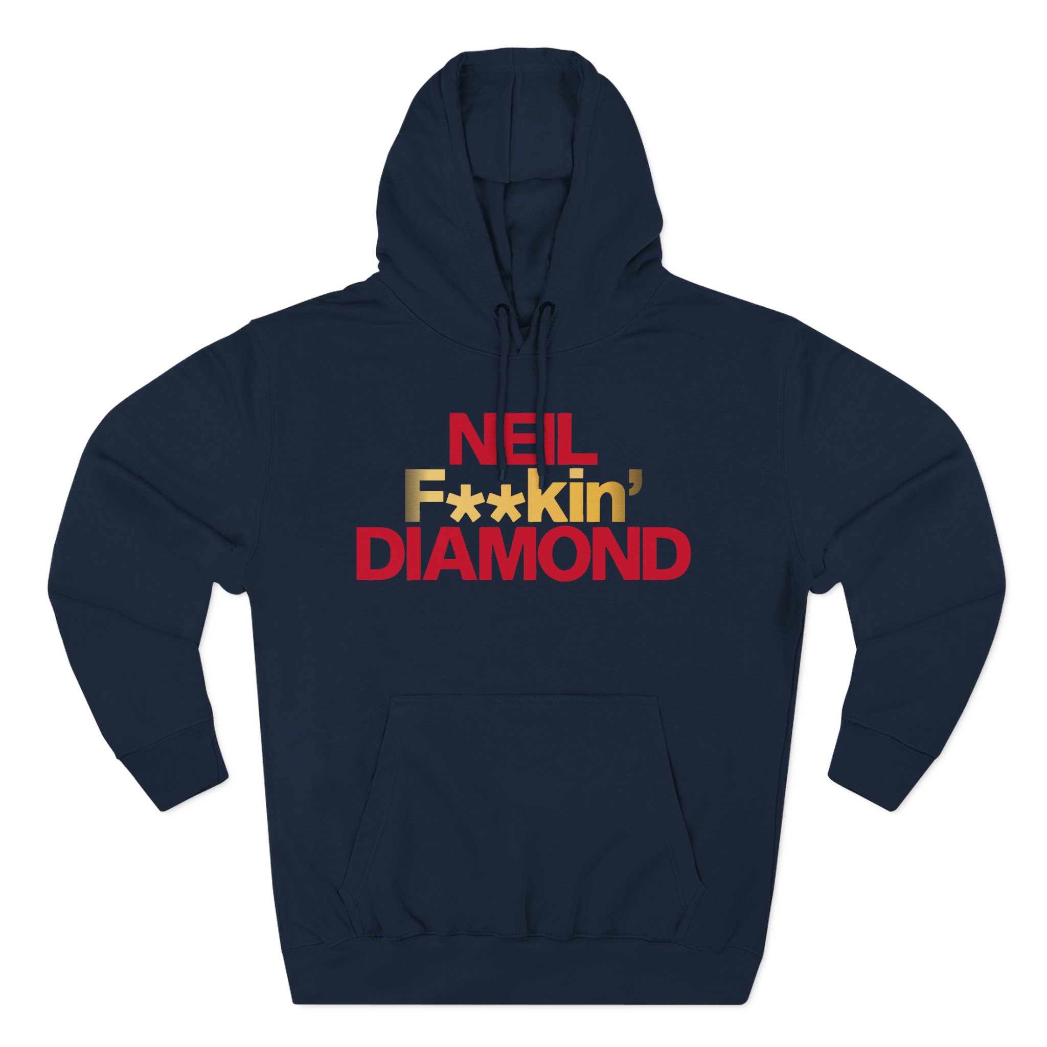 Neil F**kin' Diamond Three-Panel Fleece Hoodie