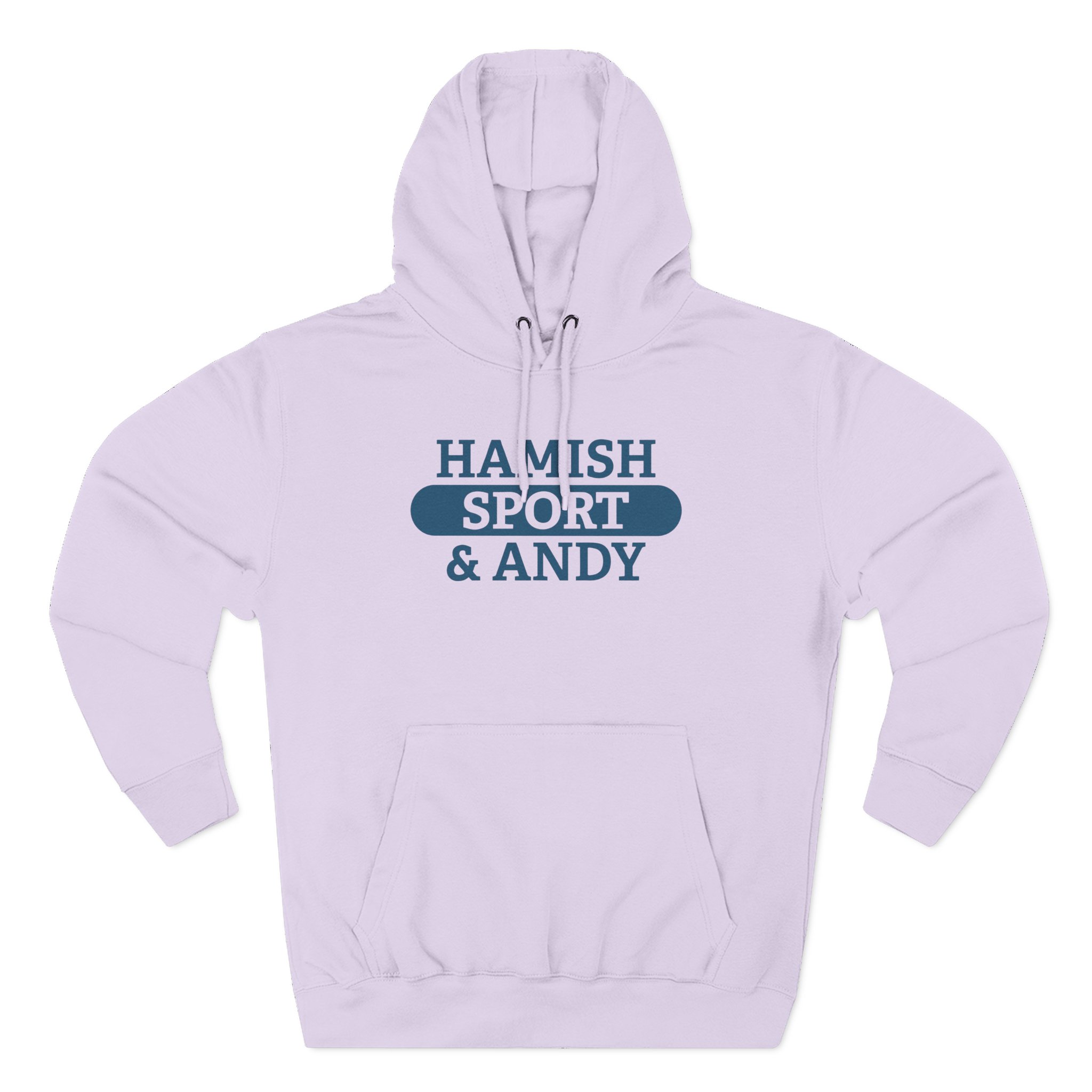 Hamish and Andy Three-Panel Fleece Hoodie