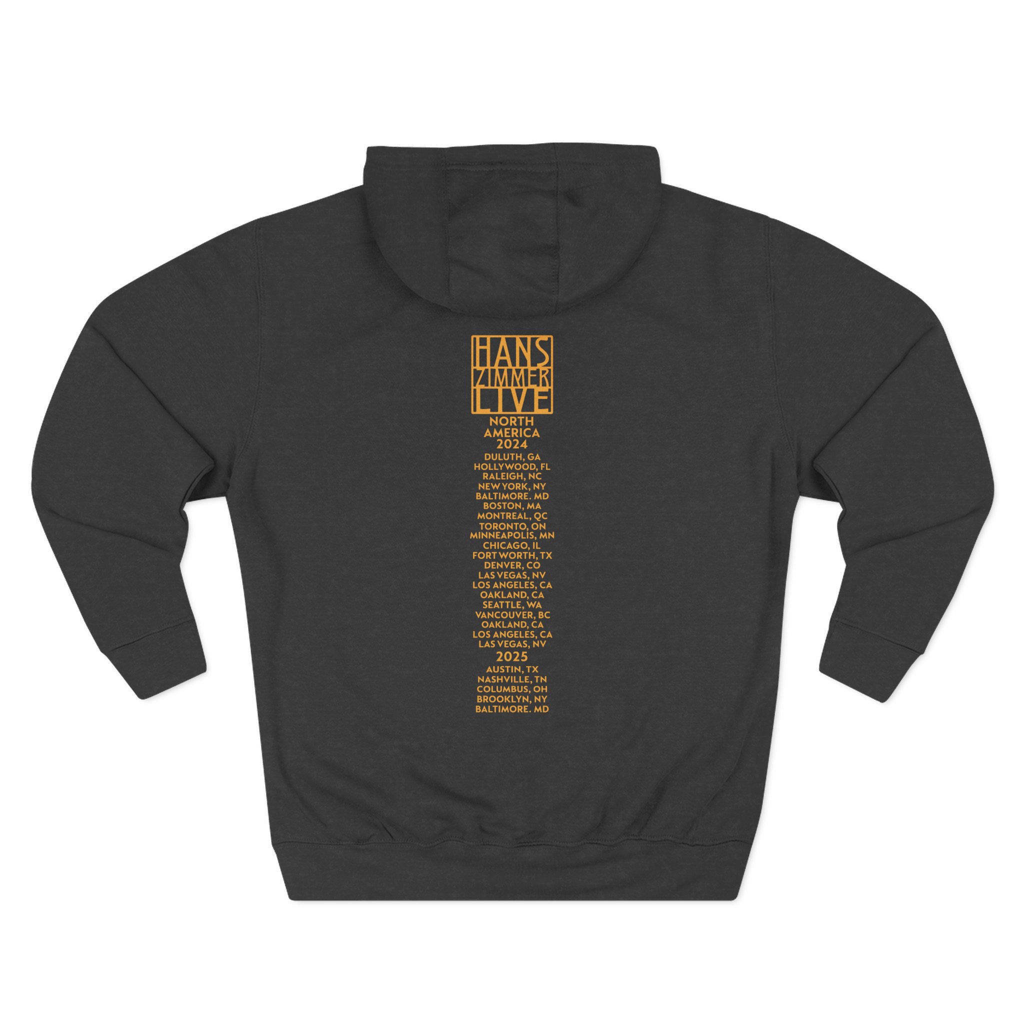 Hans Zimmer Admat Tour Three-Panel Fleece Hoodie