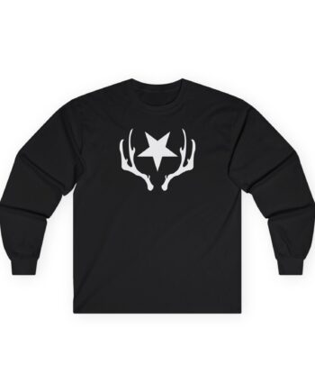 Disco Elysium Star & Antlers Unisex Ultra Cotton Long Sleeve Tee