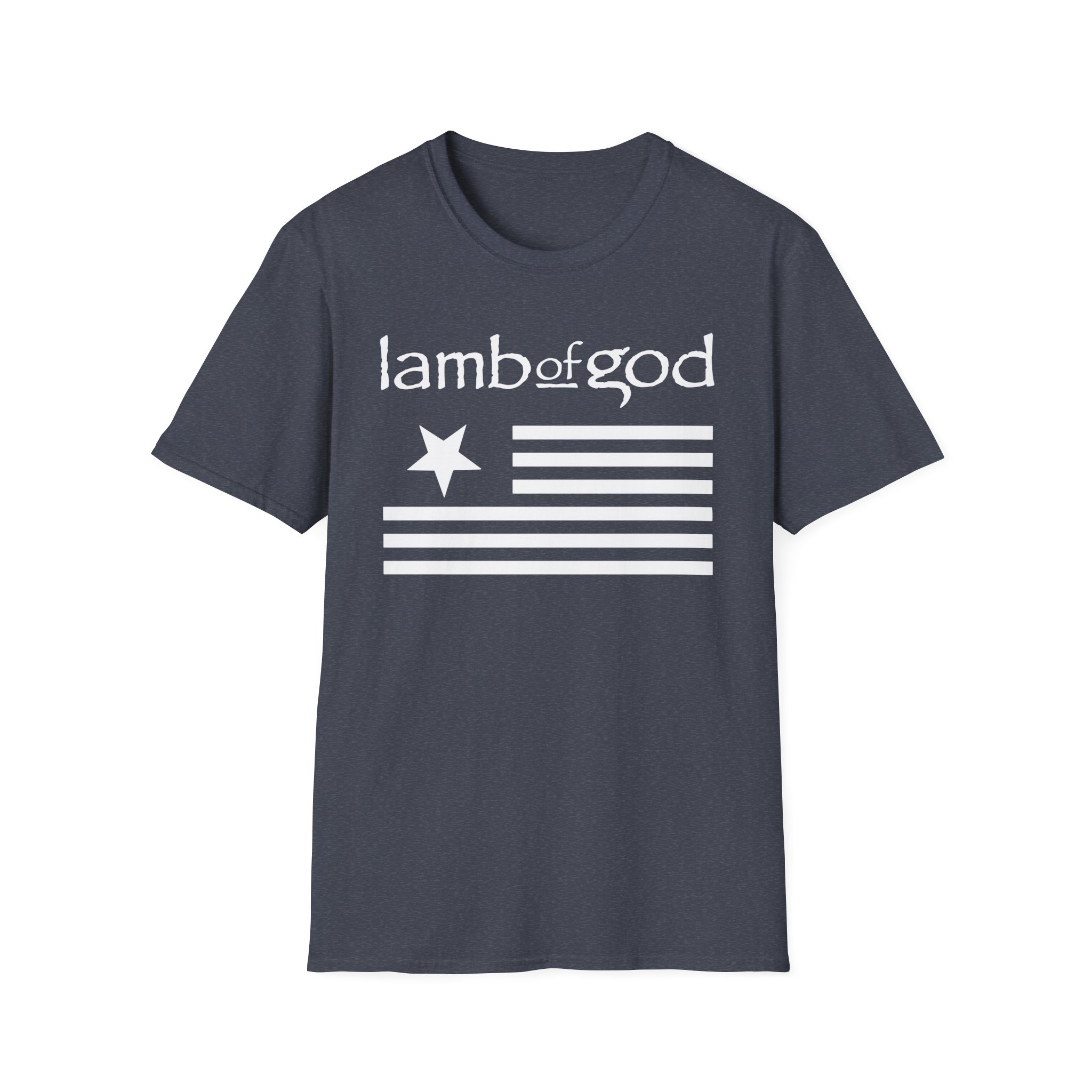 Lamb of God Flag Unisex Softstyle T-Shirt