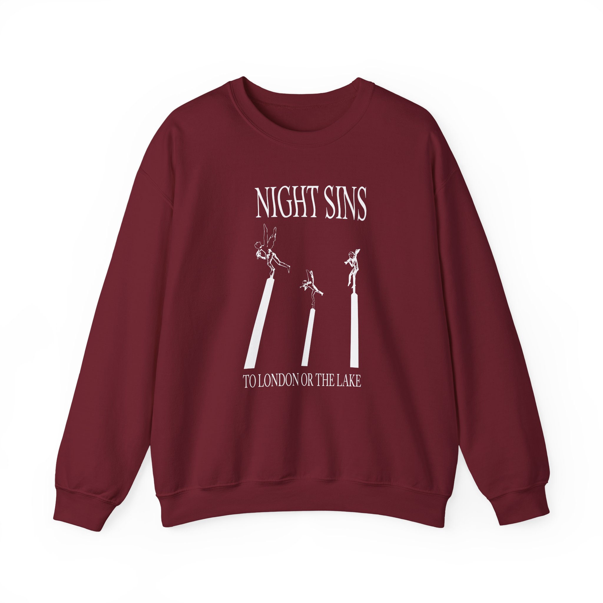 Night Sins To London Or The Lake Unisex Heavy Blendâ„¢ Crewneck Sweatshirt