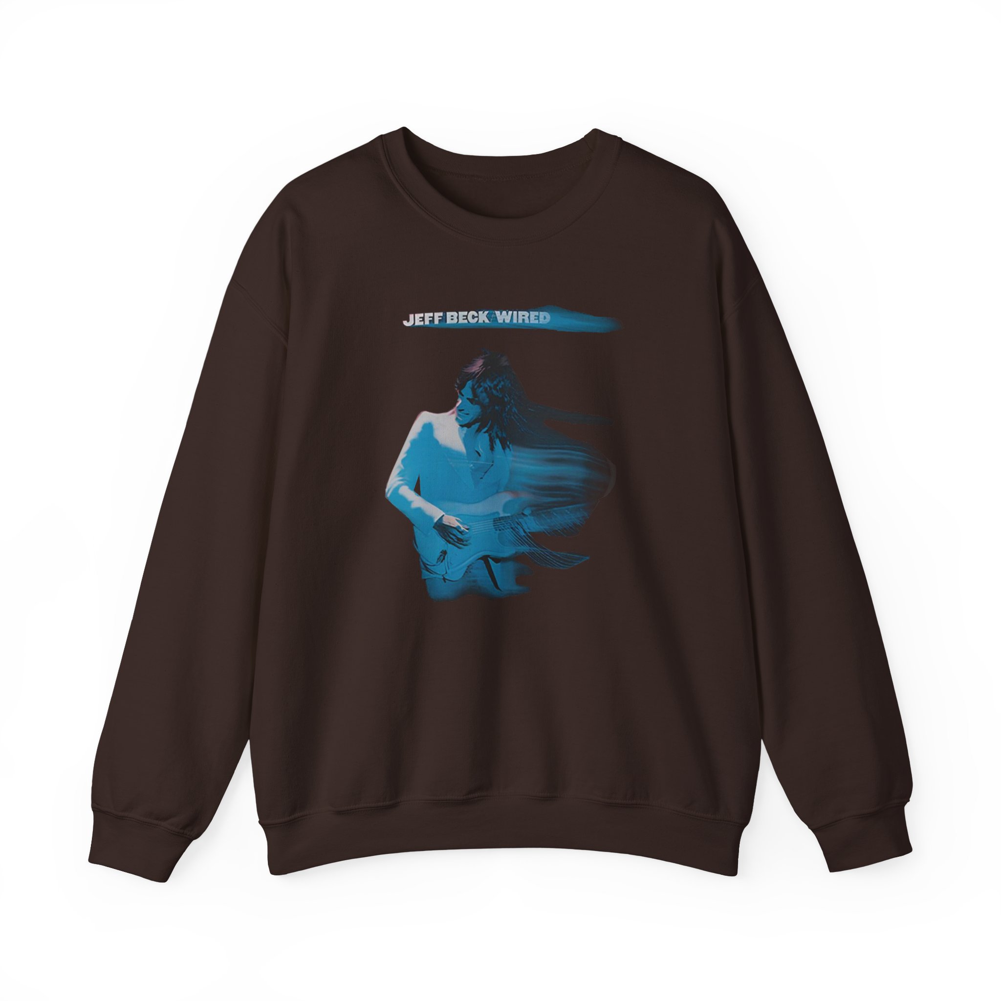 Jeff Beck Wired Unisex Heavy Blendâ„¢ Crewneck Sweatshirt
