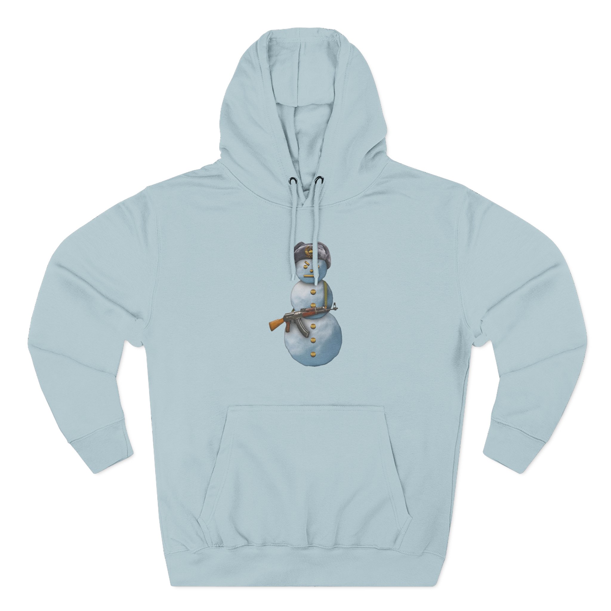 Jpegmafia Snowman Three-Panel Fleece Hoodie