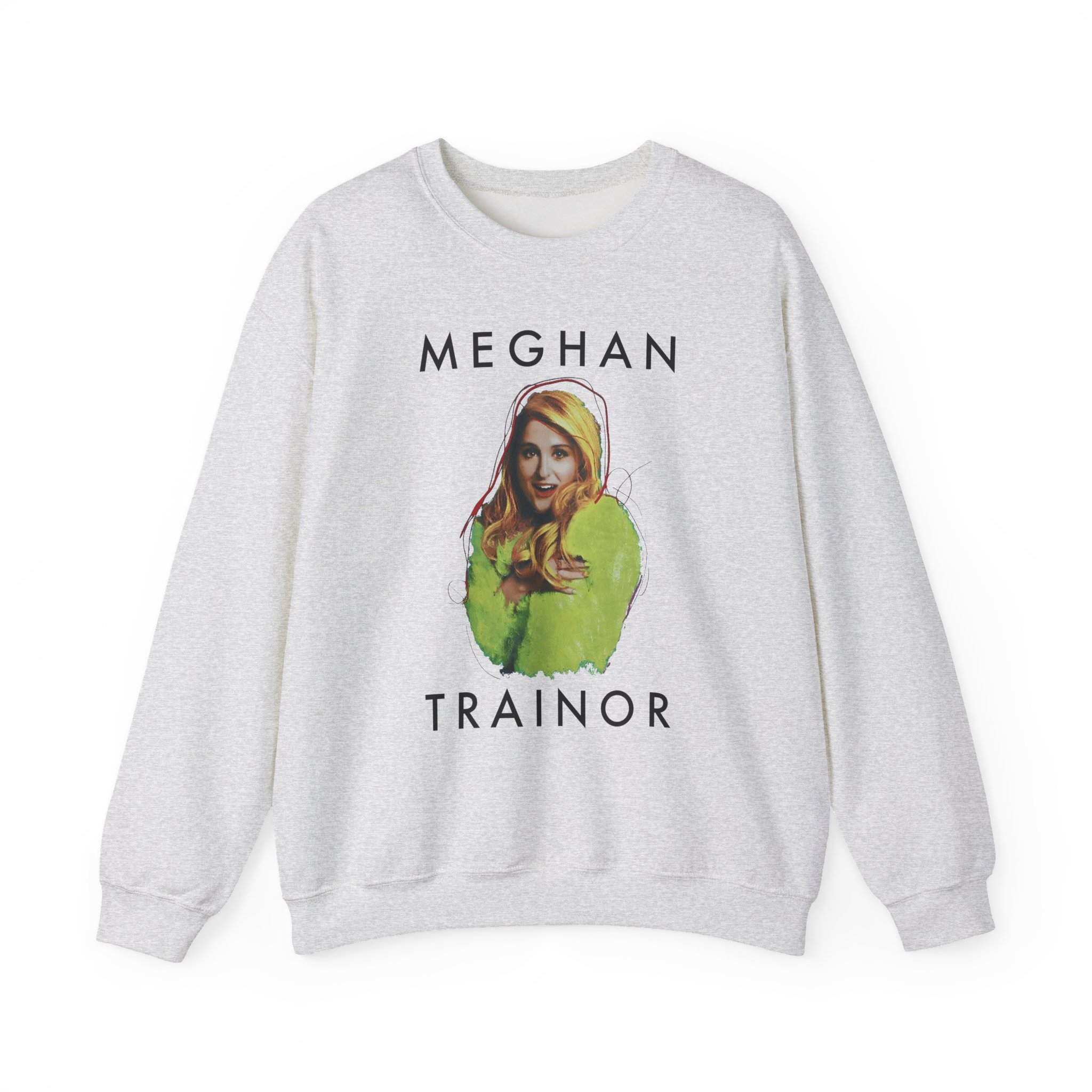 Meghan Trainor Title Pose Girls Unisex Heavy Blendâ„¢ Crewneck Sweatshirt