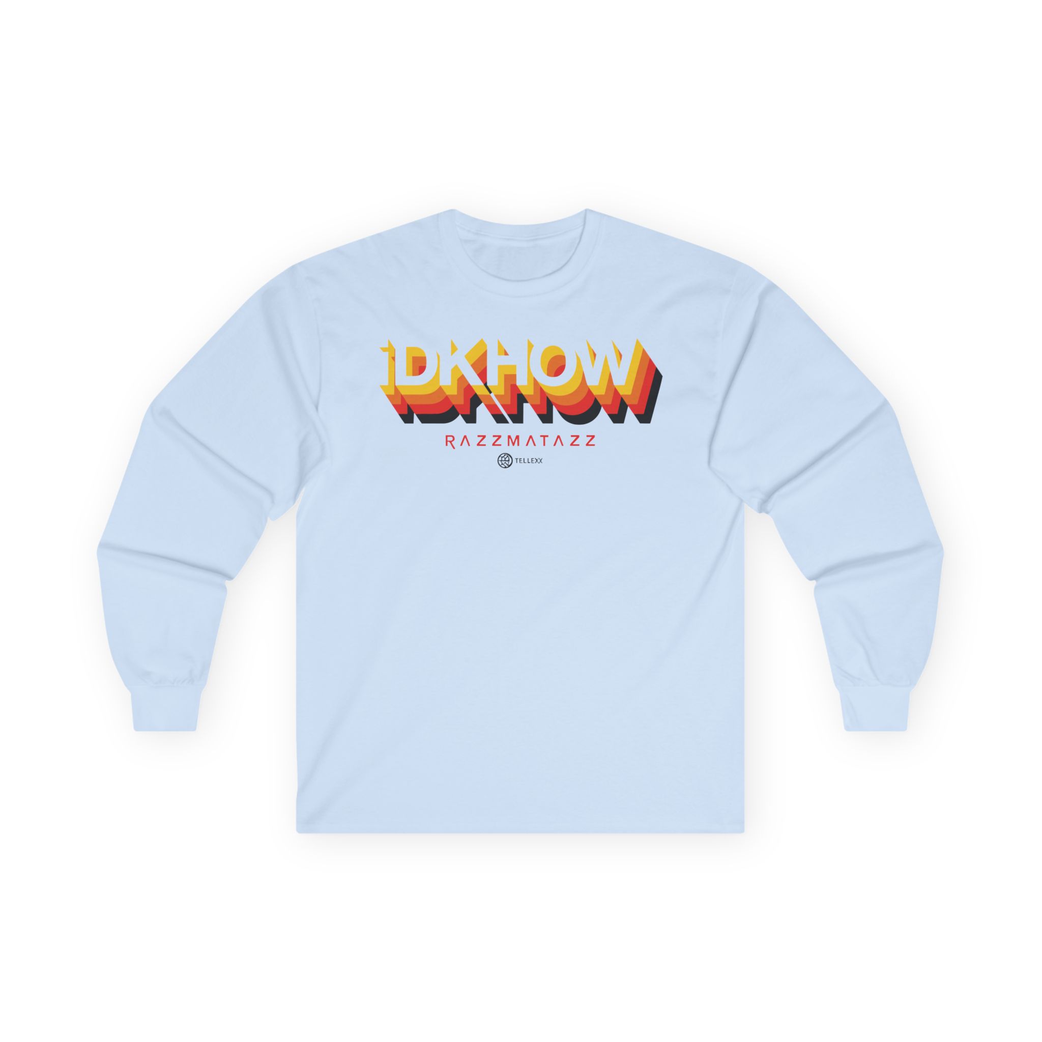 iDKHOW 3D Logo Unisex Ultra Cotton Long Sleeve Tee