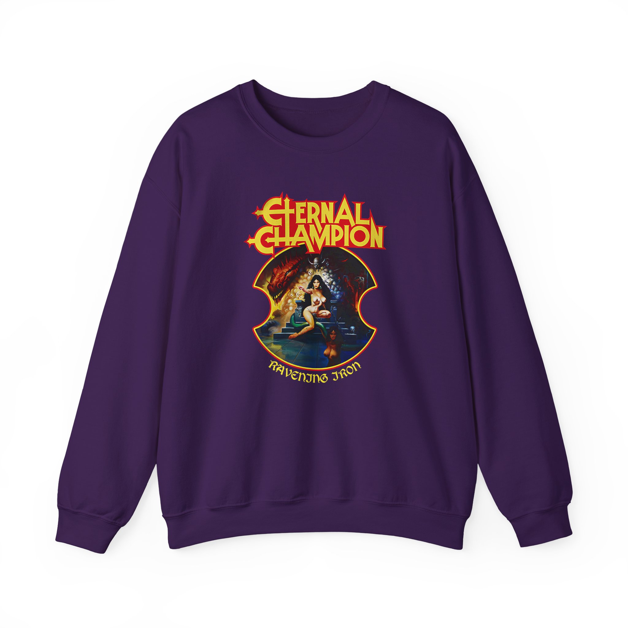 Eternal Champion Stack Unisex Heavy Blendâ„¢ Crewneck Sweatshirt