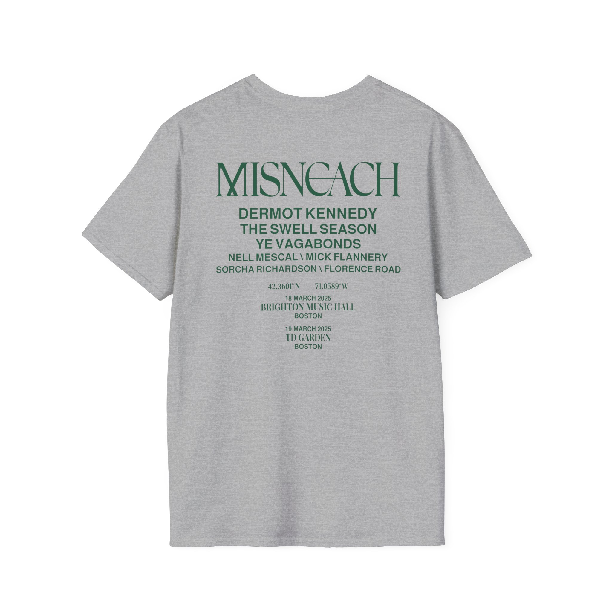 Dermot Kennedy Misneach Festival Event Unisex Softstyle T-Shirt