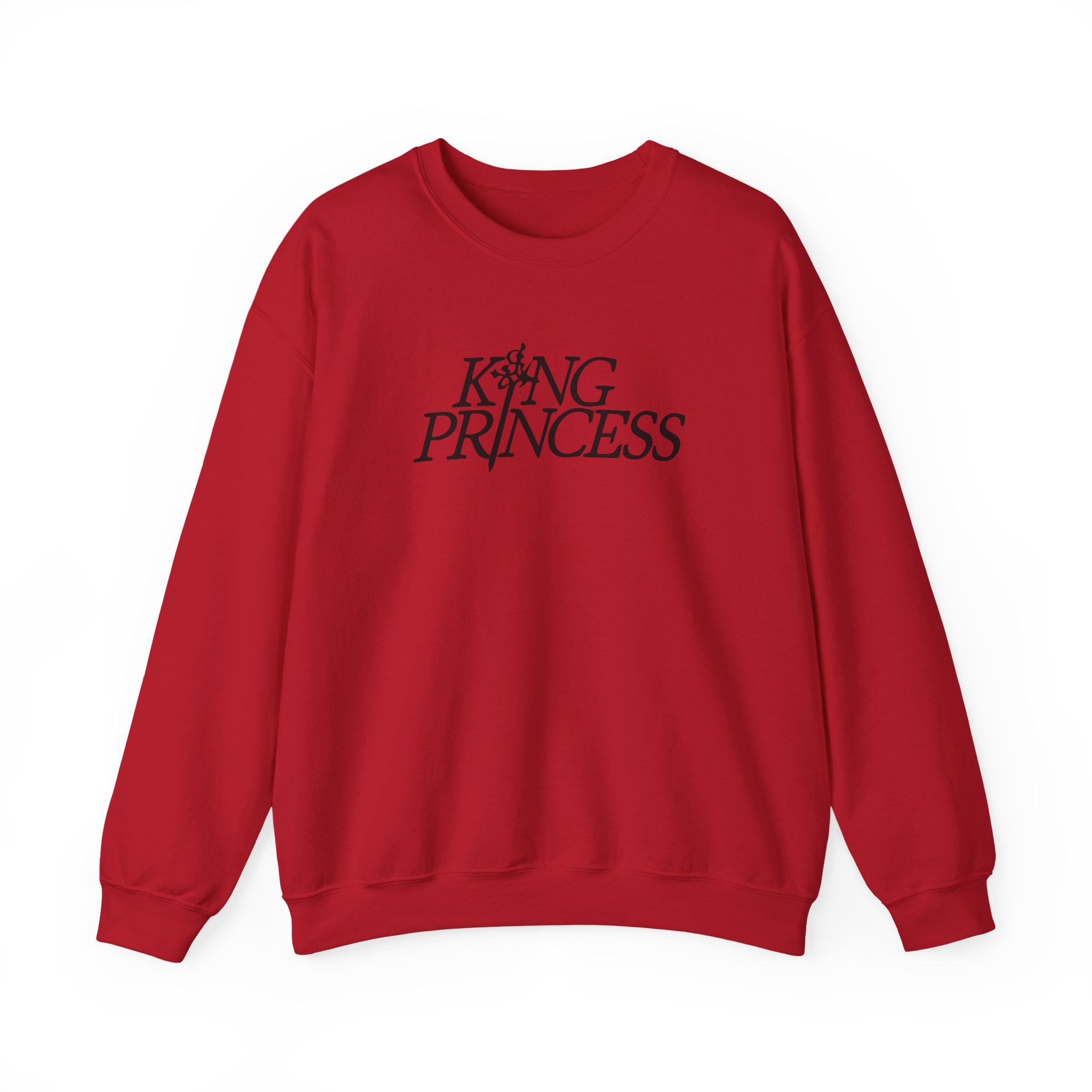 King Princess logo Unisex Heavy Blendâ„¢ Crewneck Sweatshirt