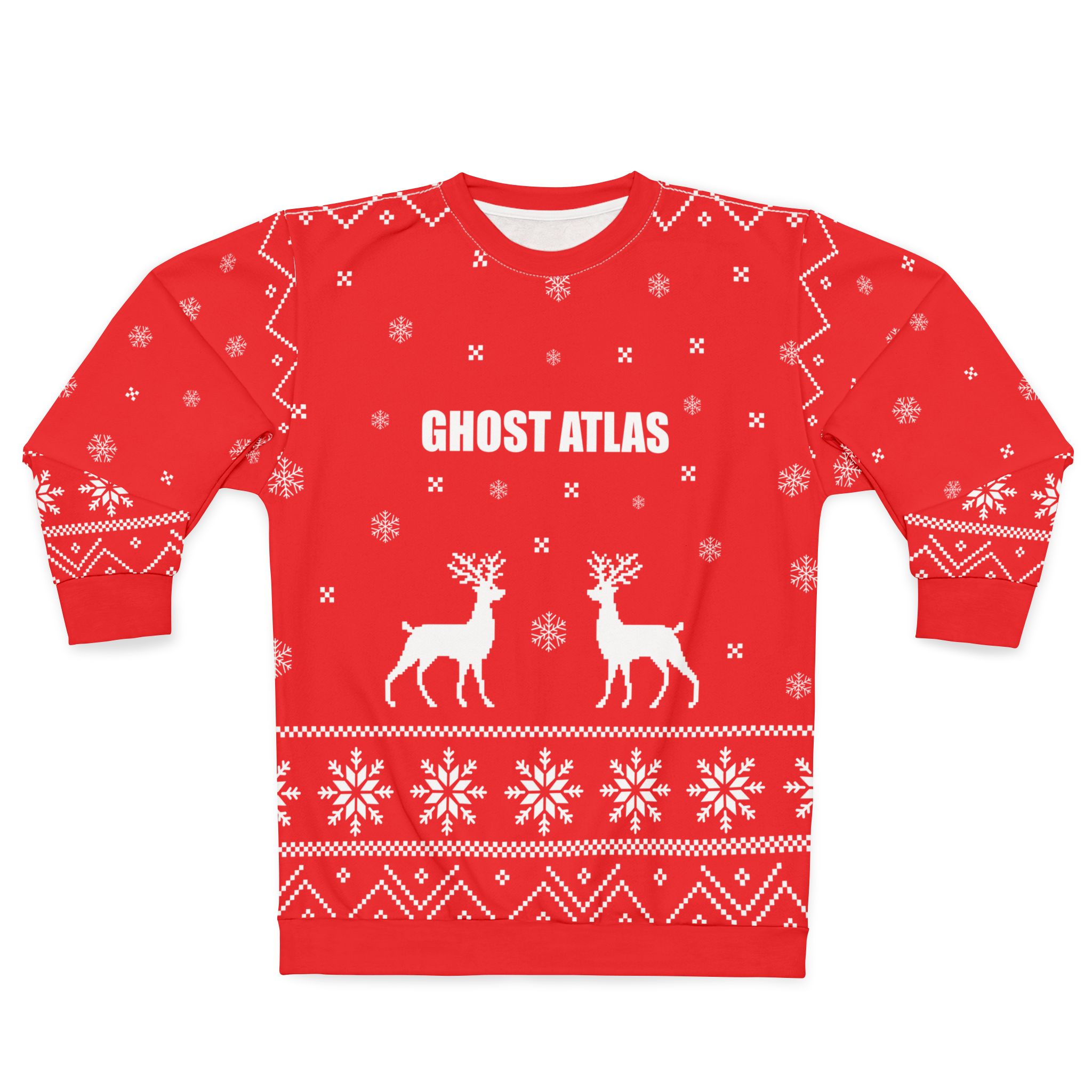 Ghost Atlas Unisex Sweatshirt (AOP)
