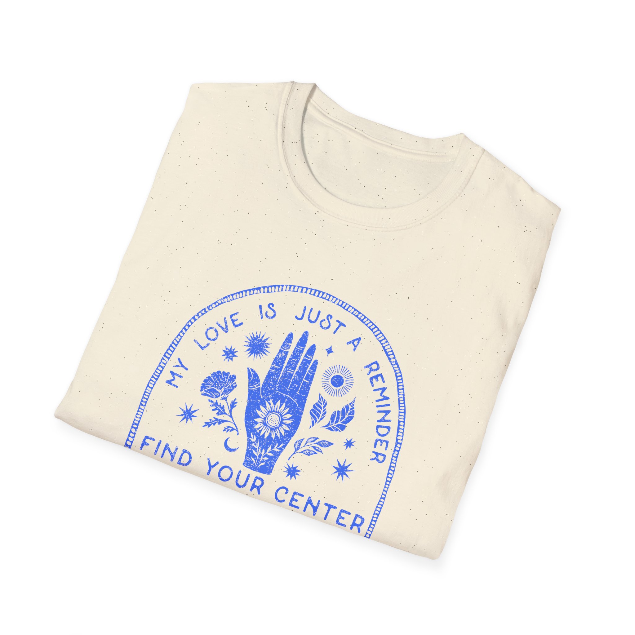 Trevor Hall Find Your Center Unisex Softstyle T-Shirt