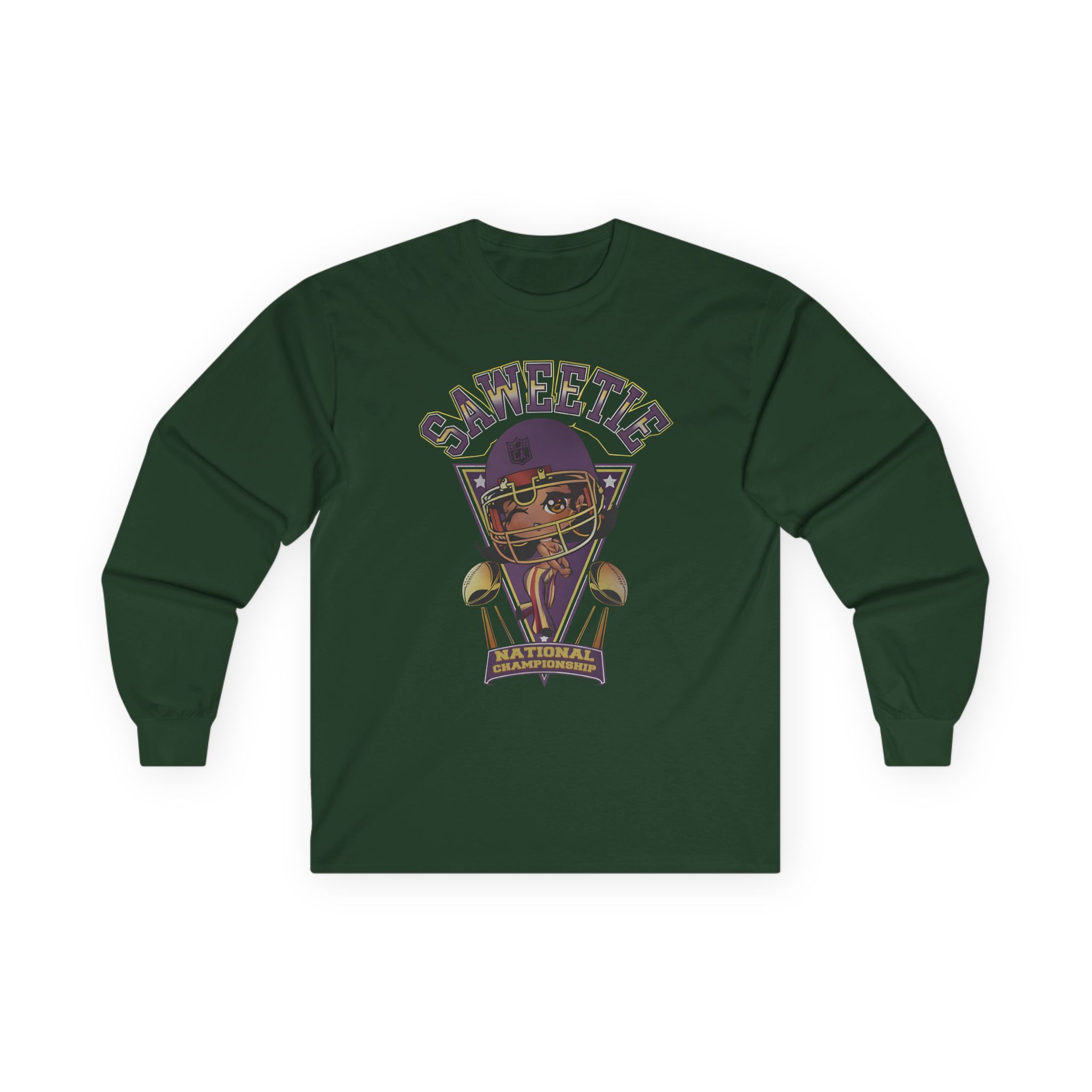 Saweetie National Championship Unisex Ultra Cotton Long Sleeve Tee