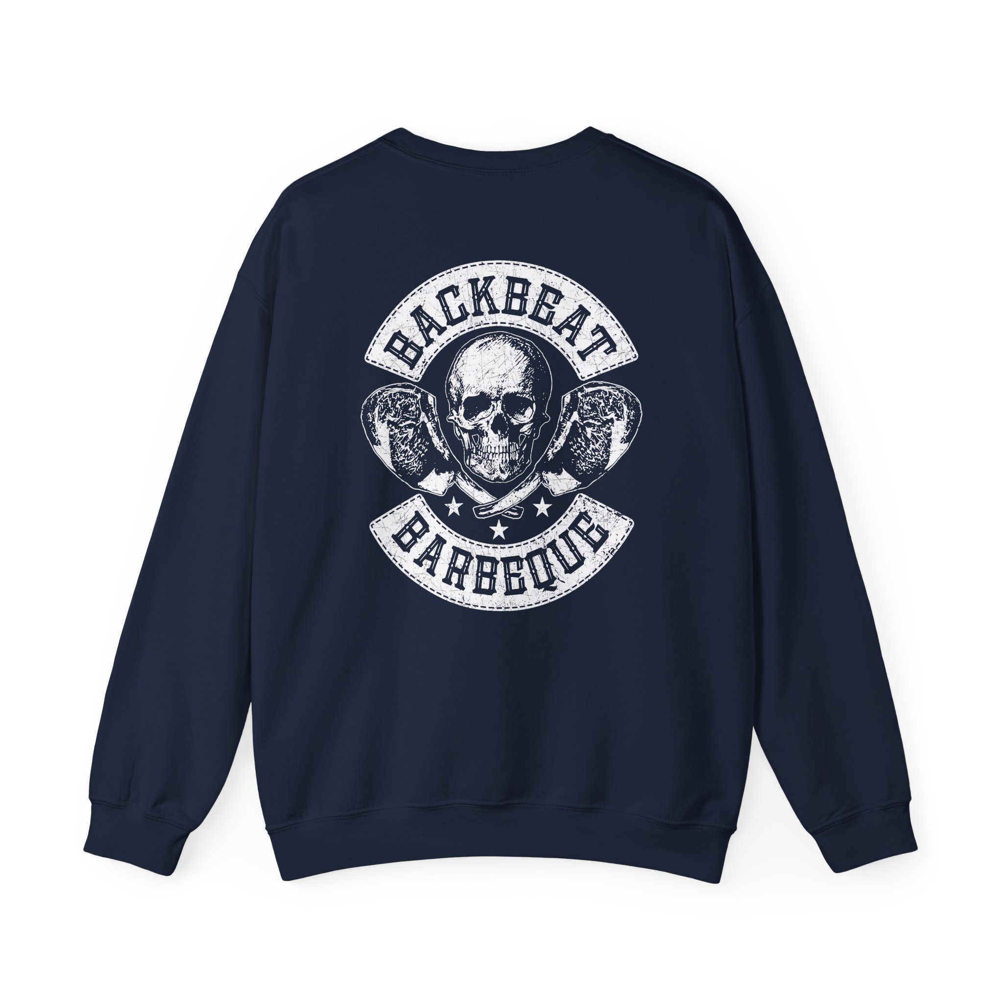 Foo Fighters Backbeat Bbq Logo Unisex Heavy Blendâ„¢ Crewneck Sweatshirt