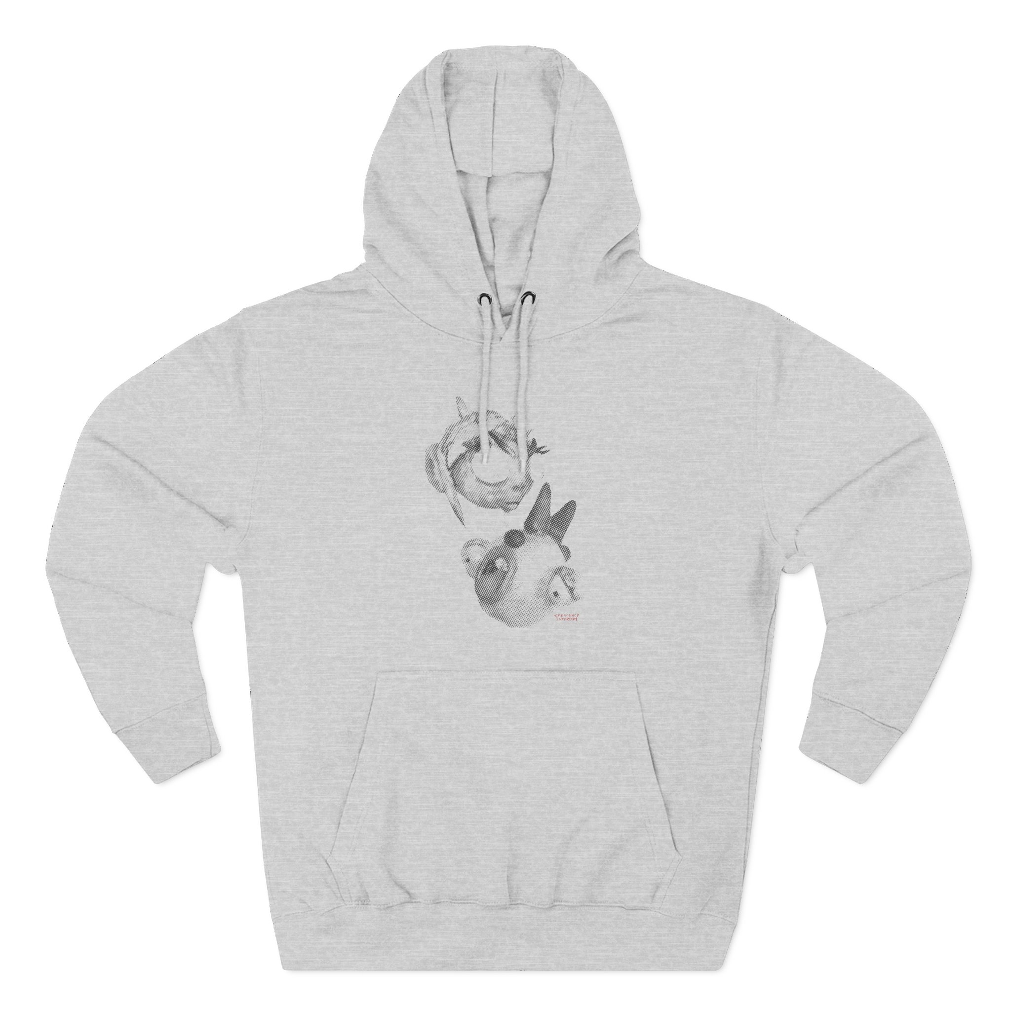 Emergency Intercom Three-Panel Fleece Hoodie