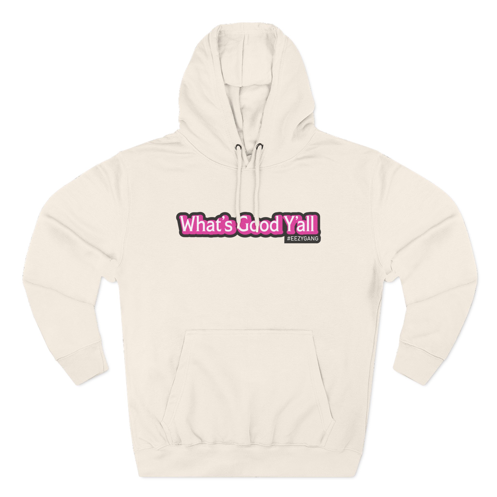 Berleezy Three-Panel Fleece Hoodie