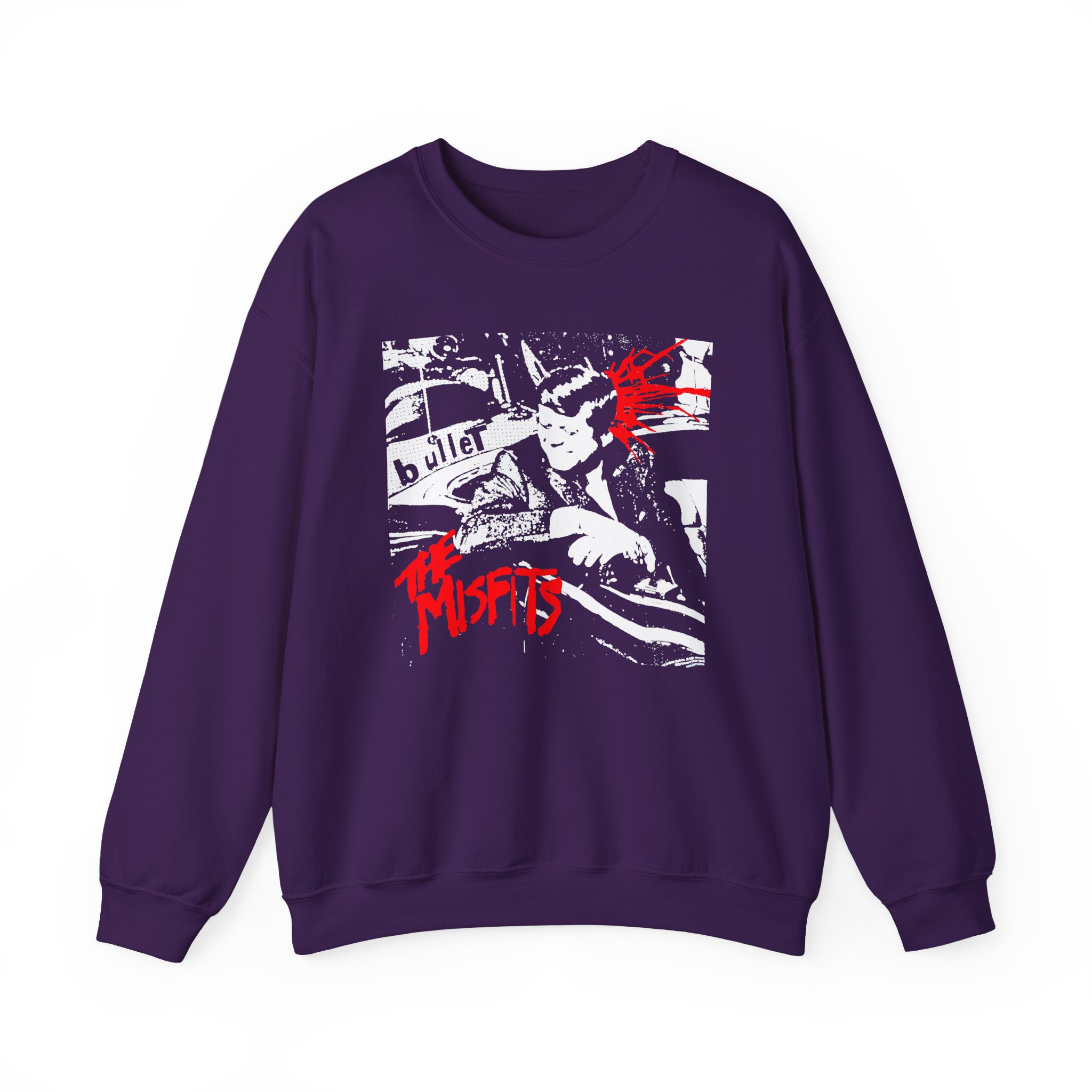 Misfits Bullet Unisex Heavy Blendâ„¢ Crewneck Sweatshirt