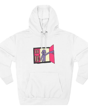 Still Woozy Three-Panel Fleece Hoodie