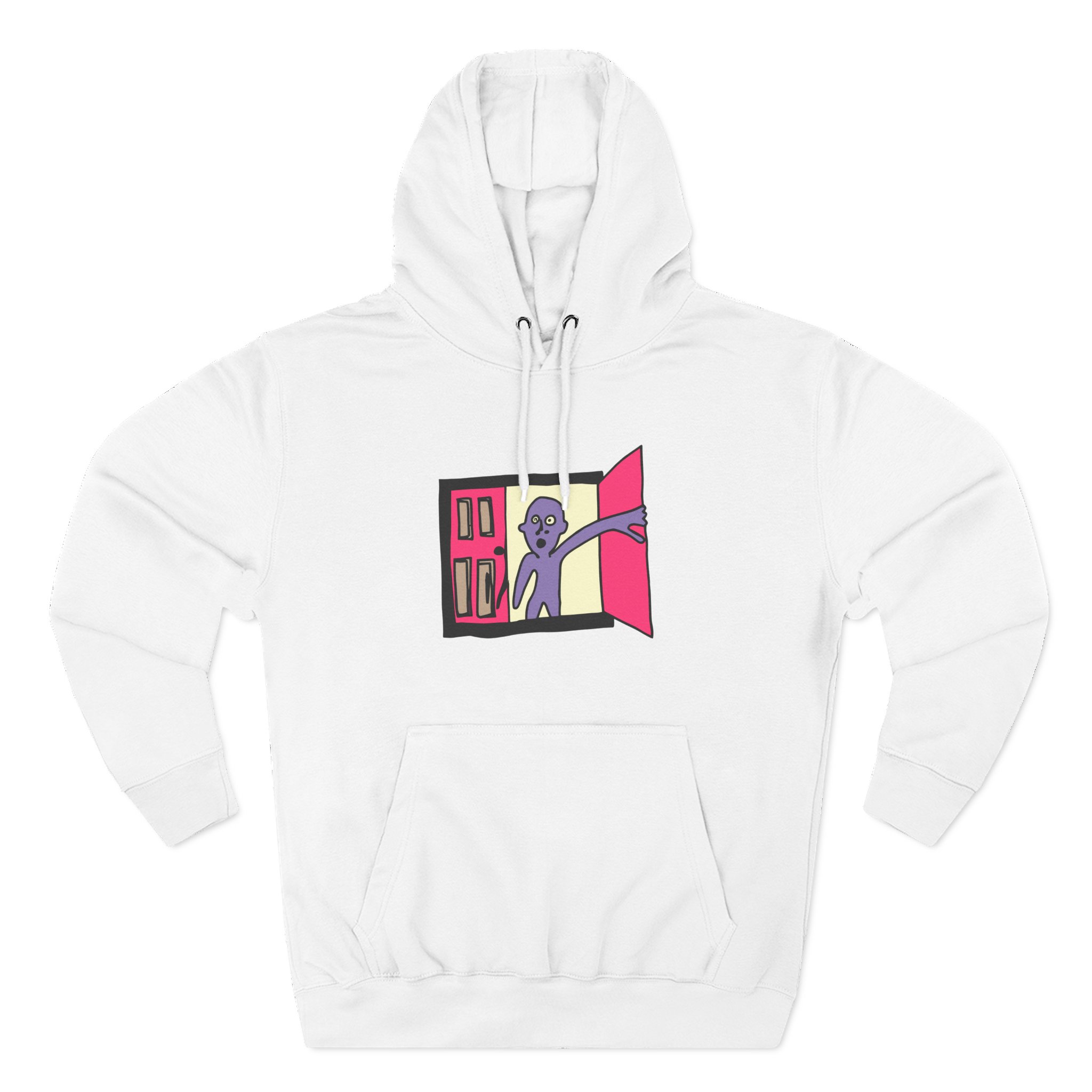 Still Woozy Three-Panel Fleece Hoodie